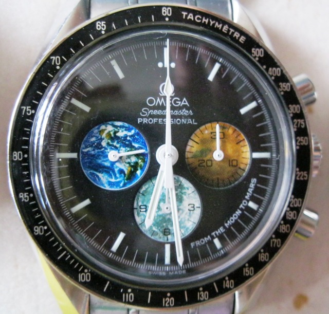 omega earth moon mars watch