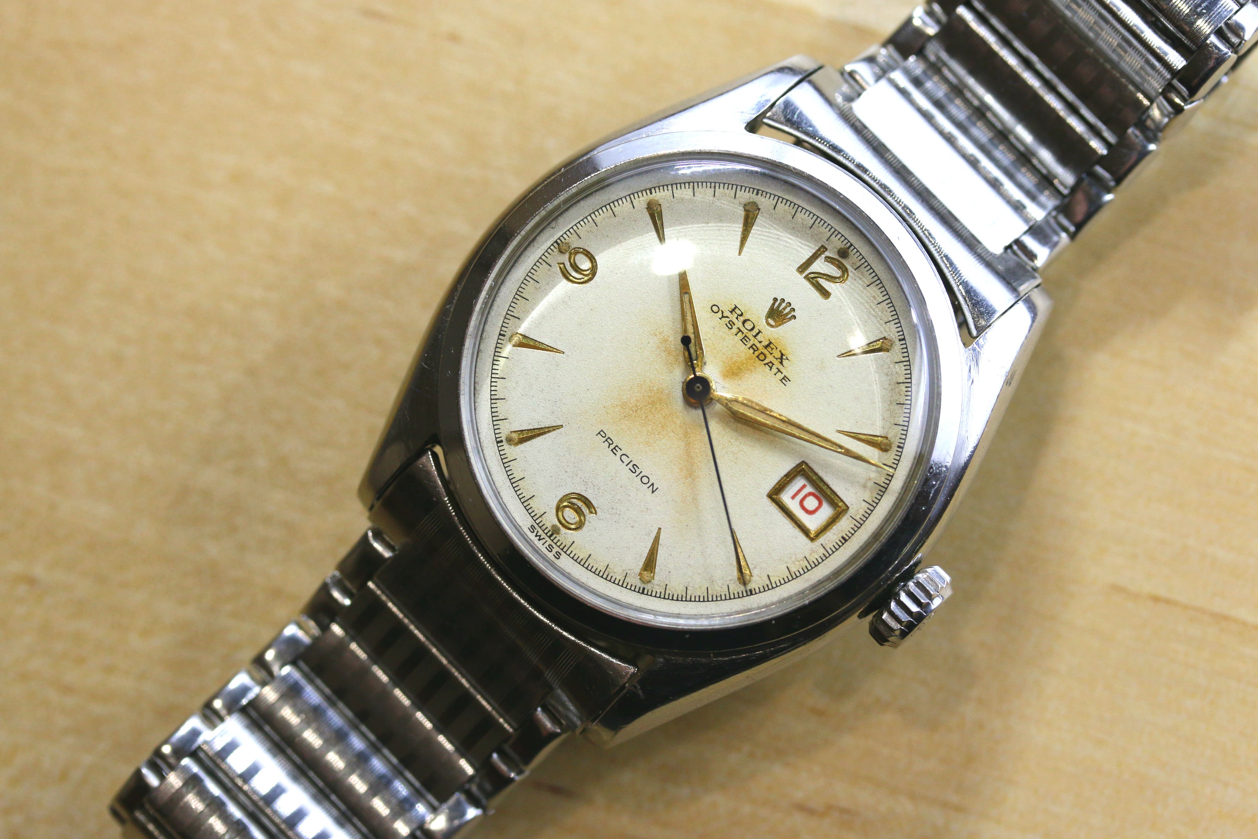 FS Vintage 1950s Rolex Oysterdate Precision 6094 Omega Forums