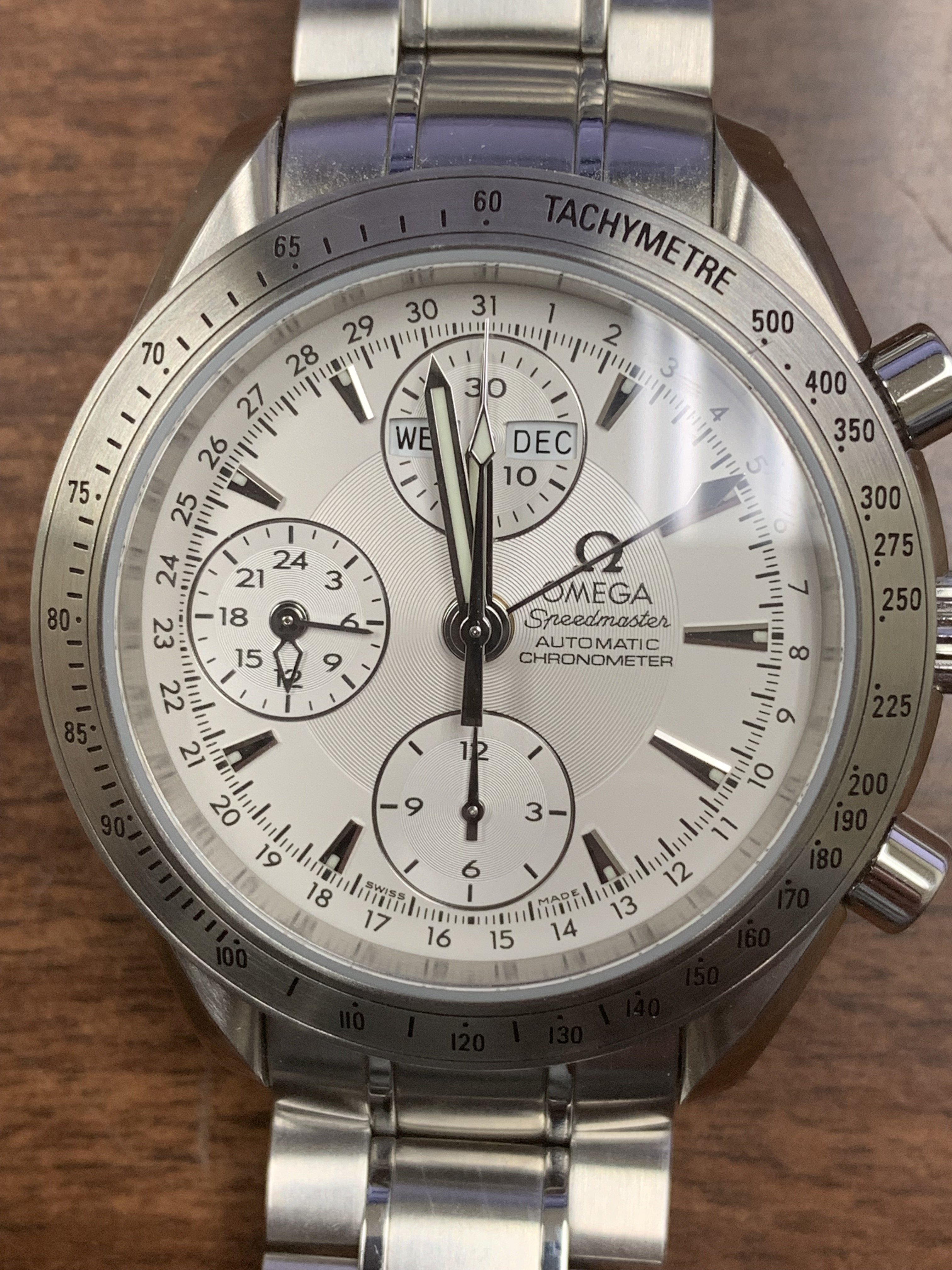 omega speedmaster triple date chronograph