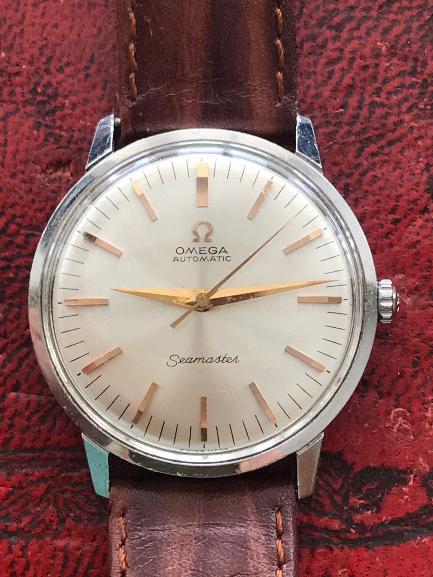 Omega seamaster 165.001 hot sale