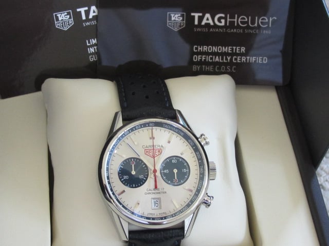 SOLD Heuer Carrera CV5111 Calibre 17 Automatic Chronometer COSC