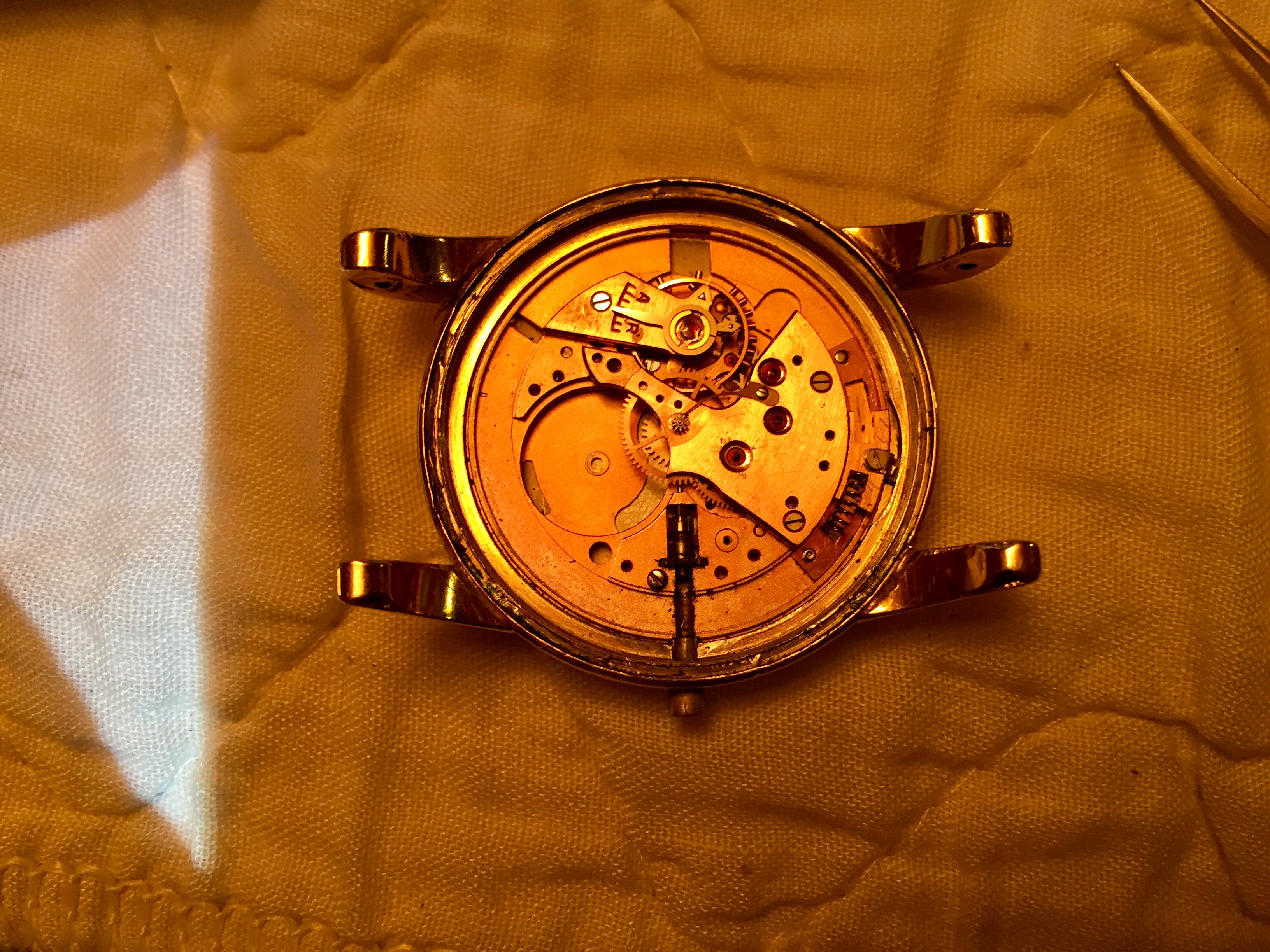 Adventures of a novice - repairing my own watch | Omega Forums