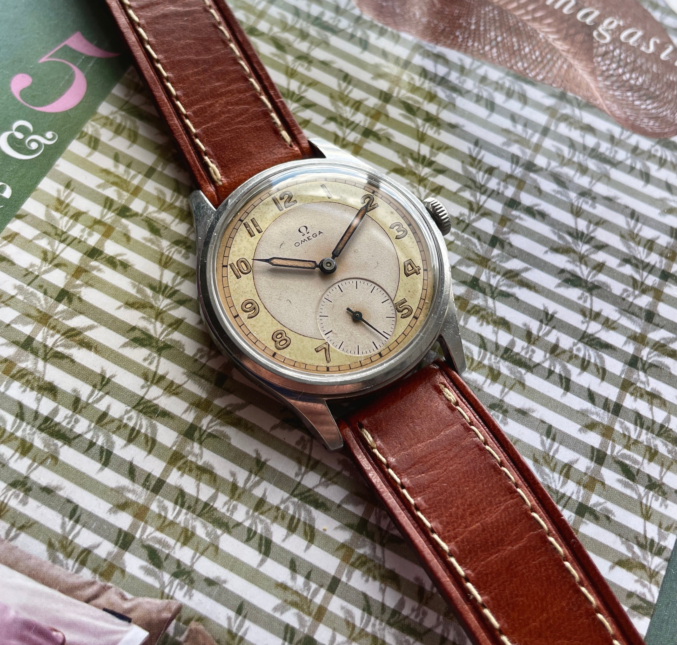 SOLD Omega Suveran ref 2400 from 1944 Omega Watch Forums