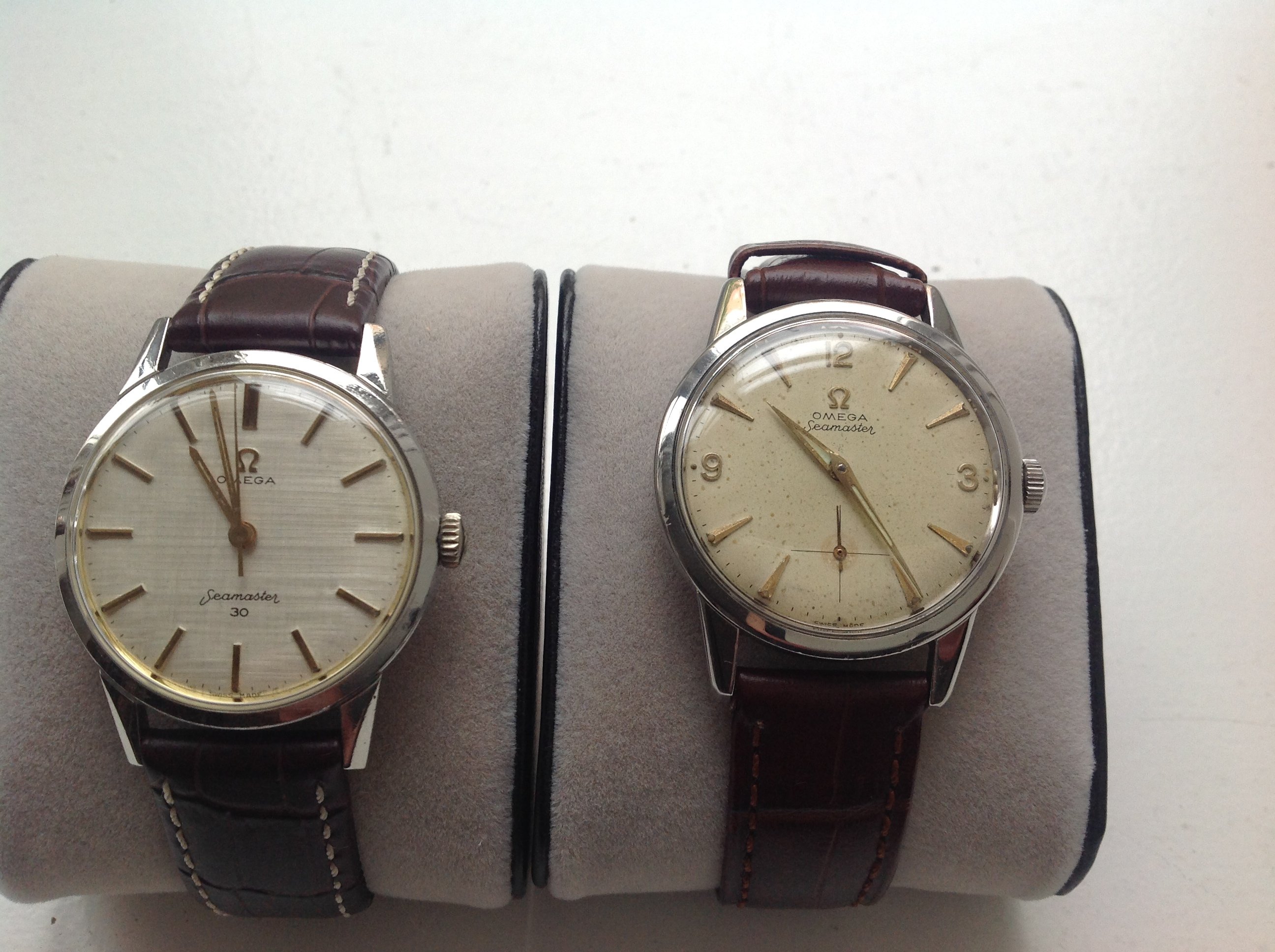 Does anyone have a Seamaster 30 and also Junghans Max Bill