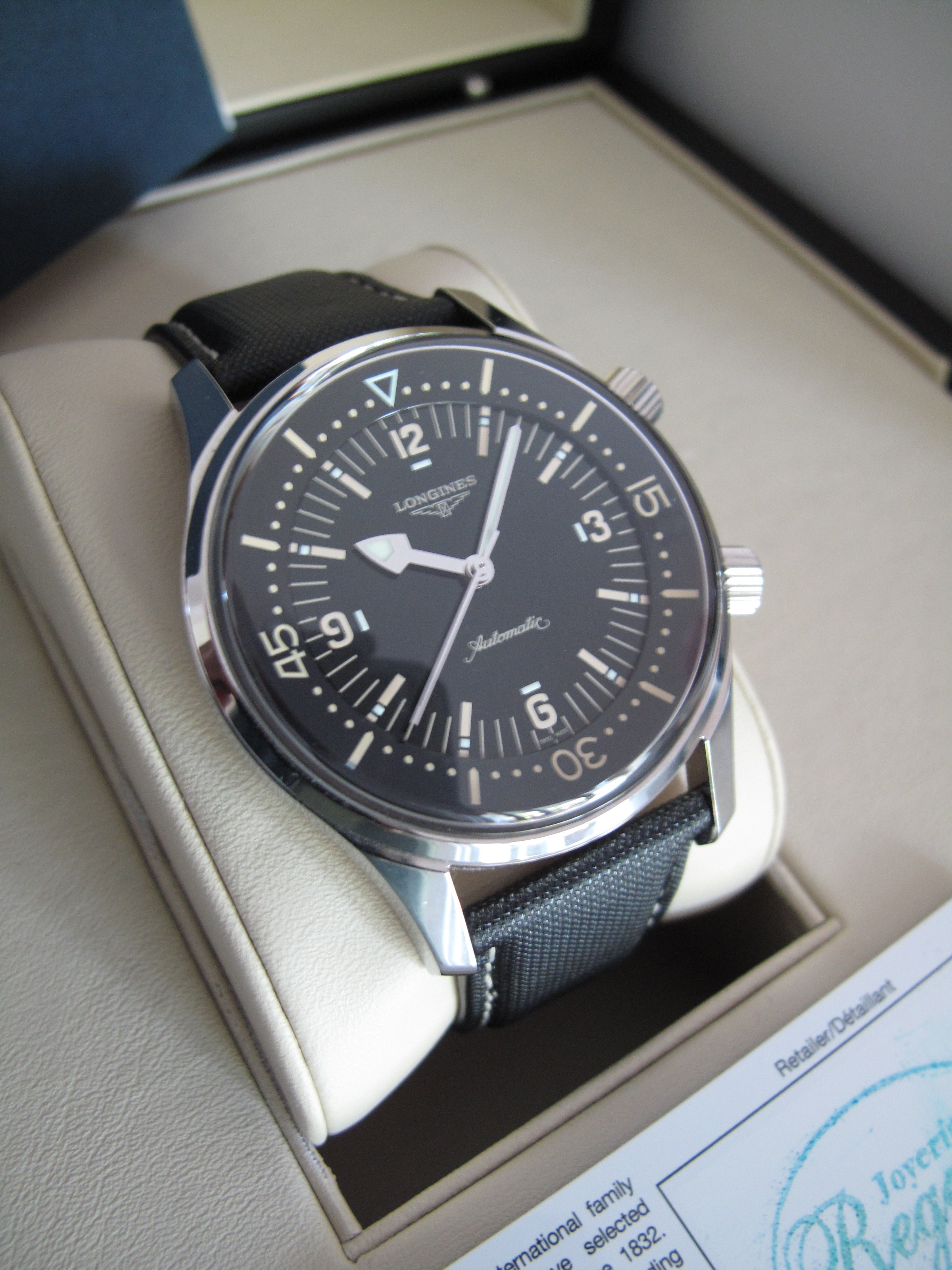 longines legend diver no date for sale