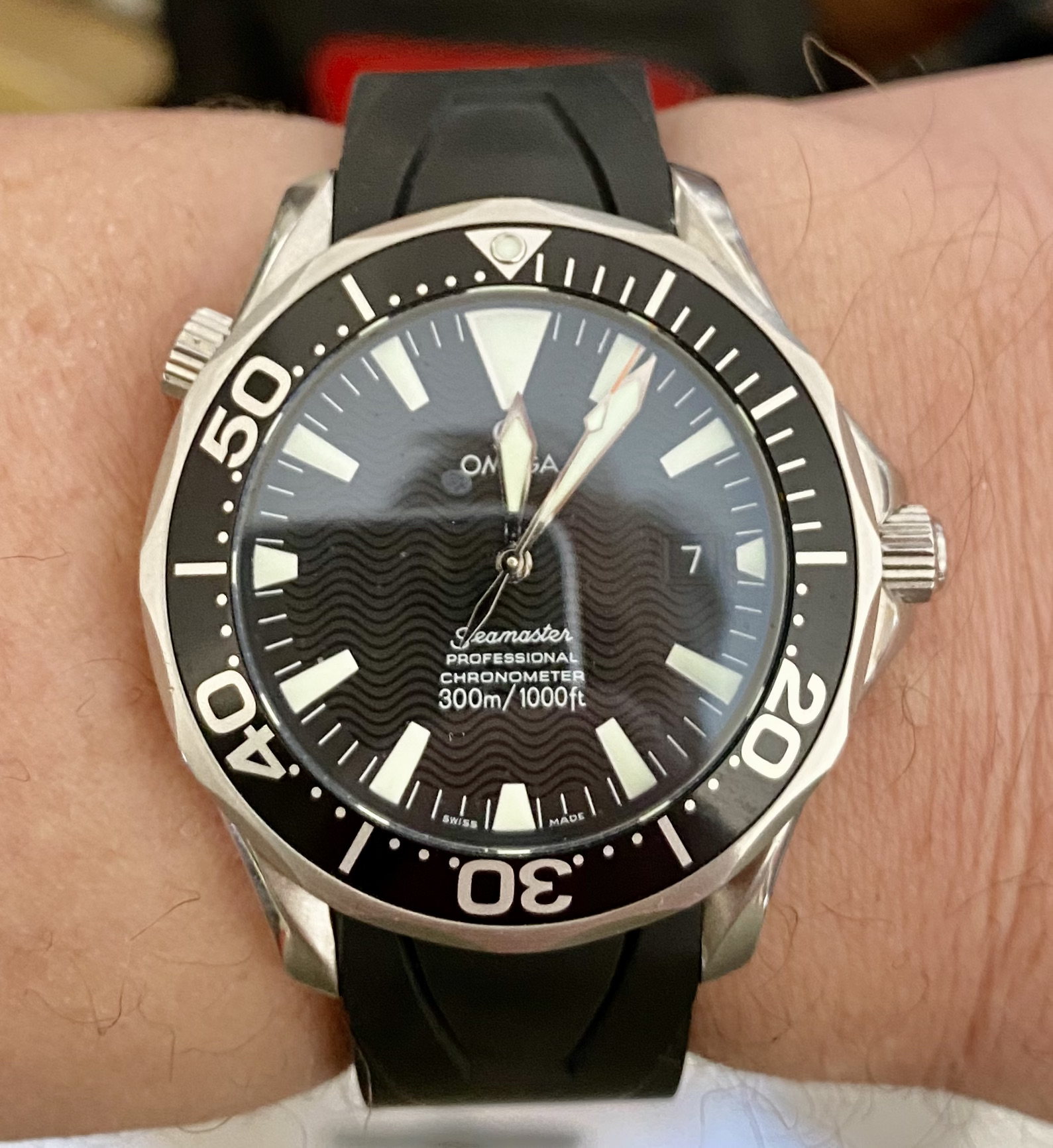 2254 w OEM Rubber Strap Issues Omega Watch Forums