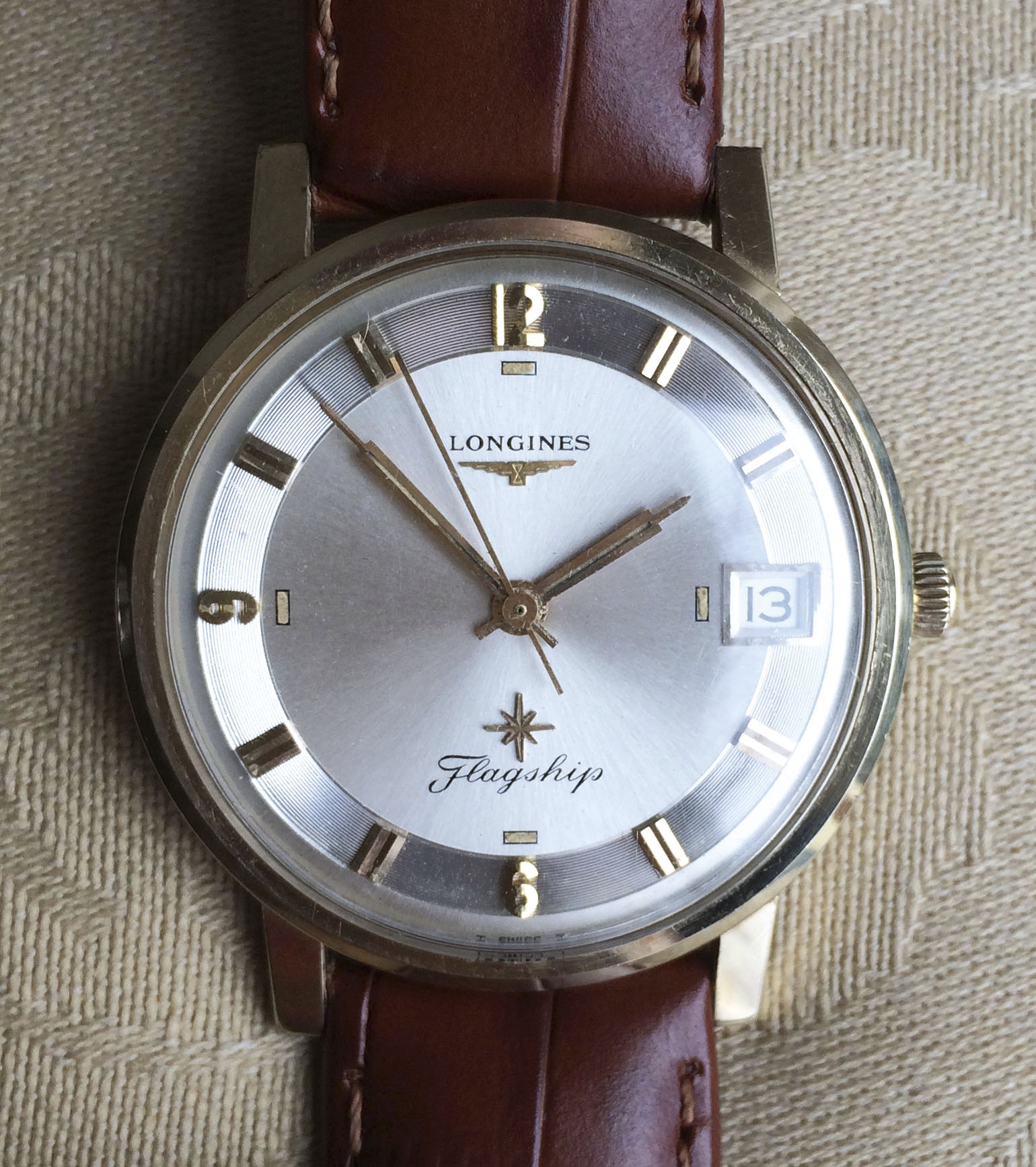SOLD - Longines Flagship 1966, Cal 285 (Manual wind) recent full 