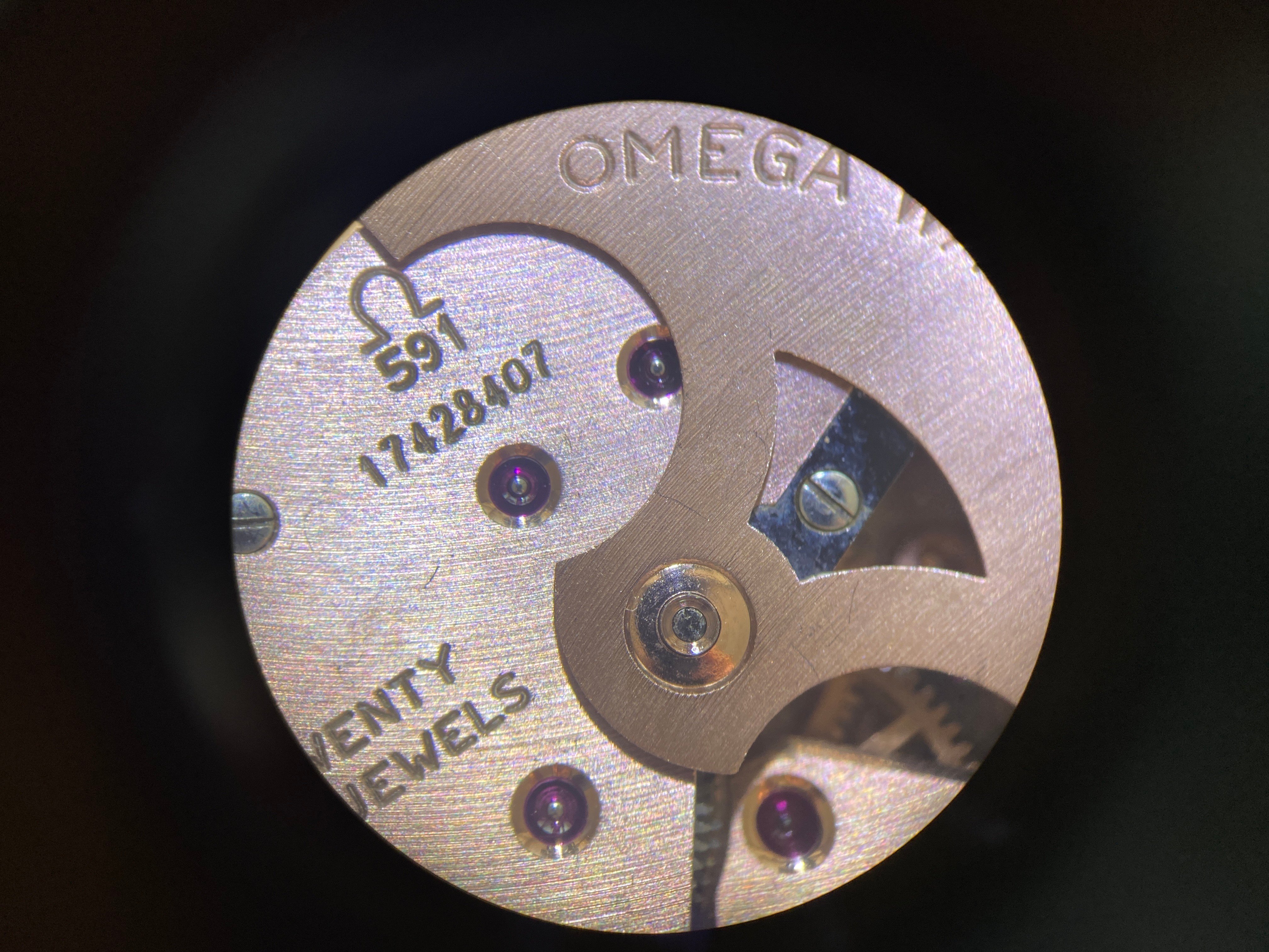 Omega best sale 591 movement