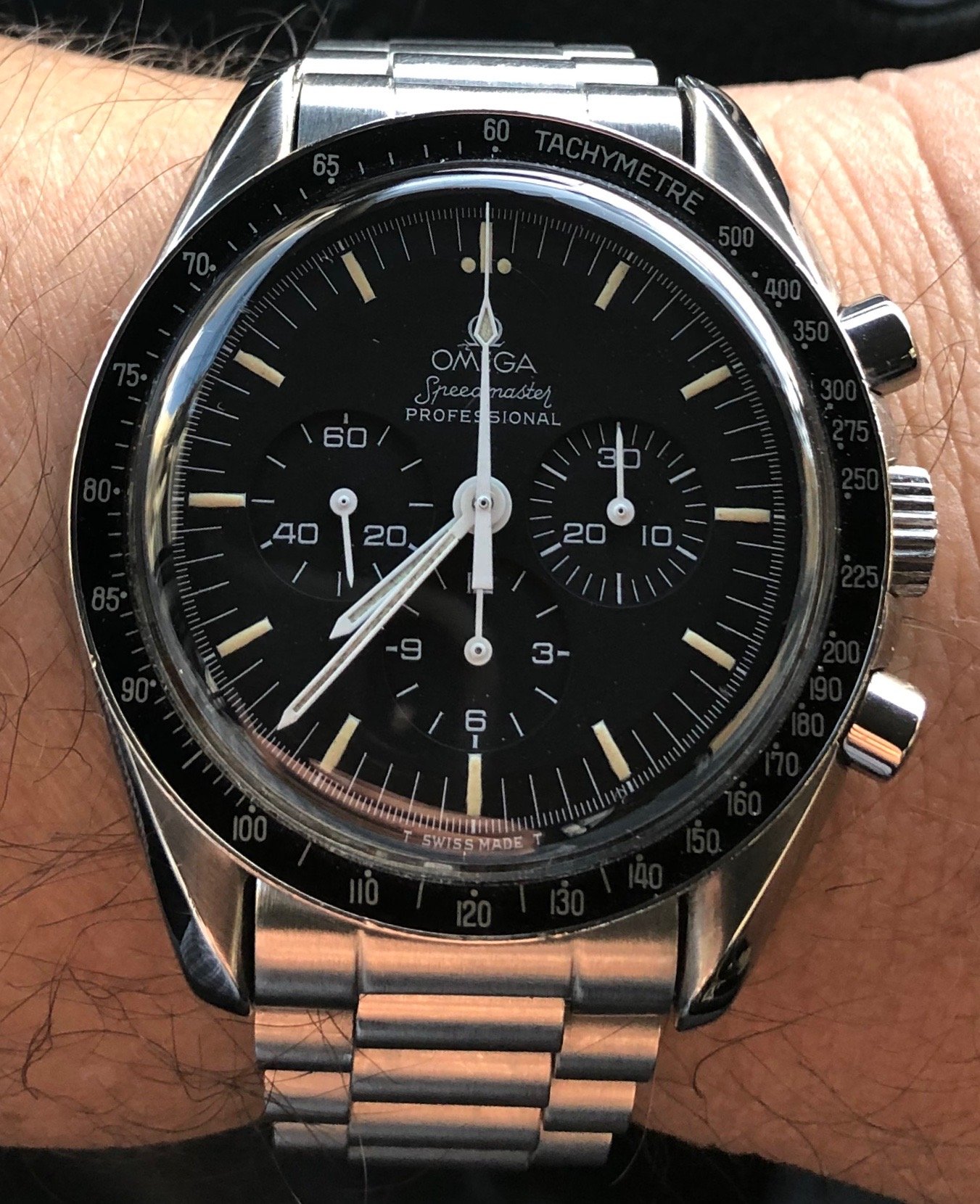 Speedmaster sale hesalite sandwich