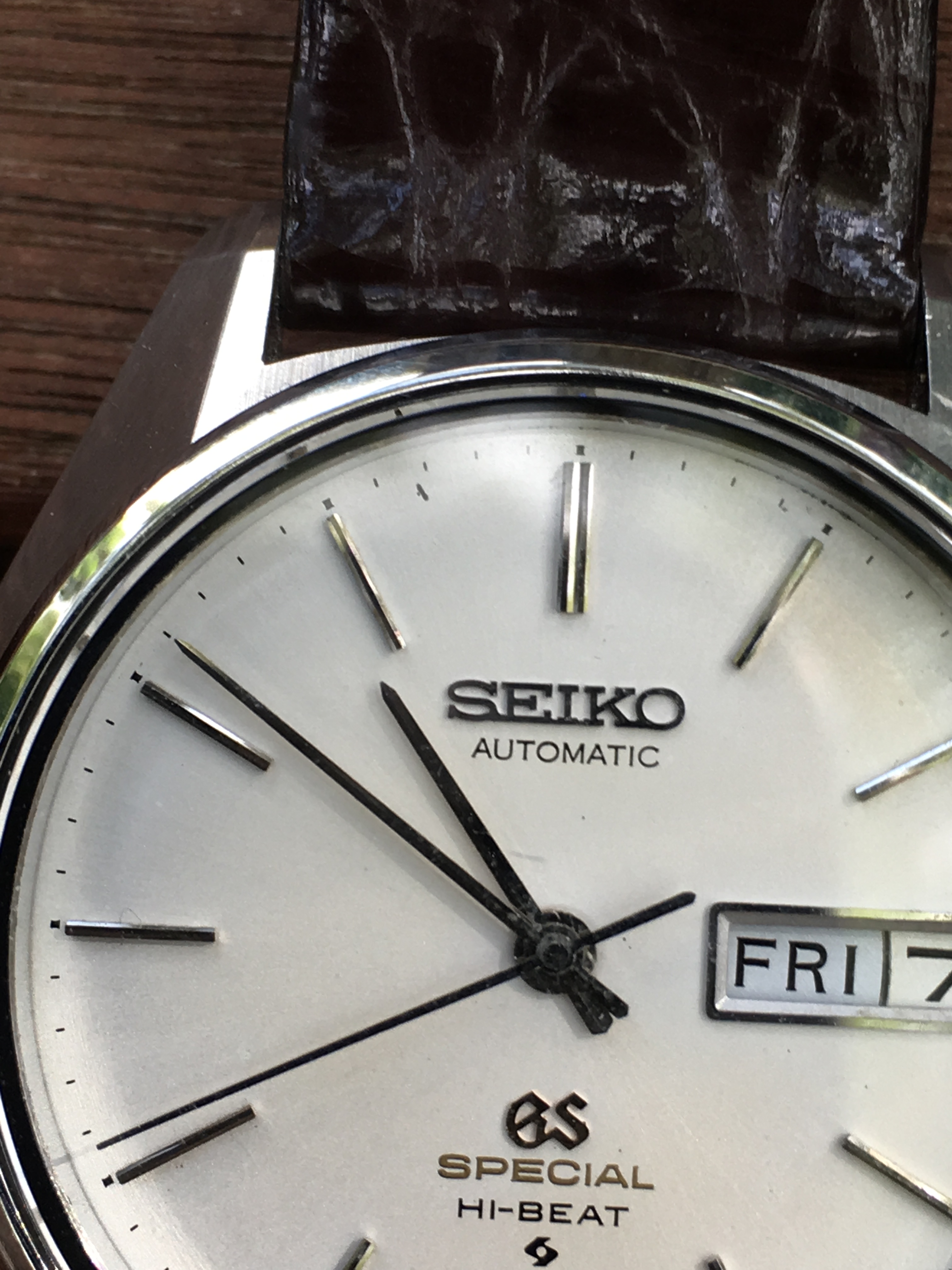 SOLD - REDUCED 1970 Grand Seiko 6156-8000 Special Hi-Beat | Omega