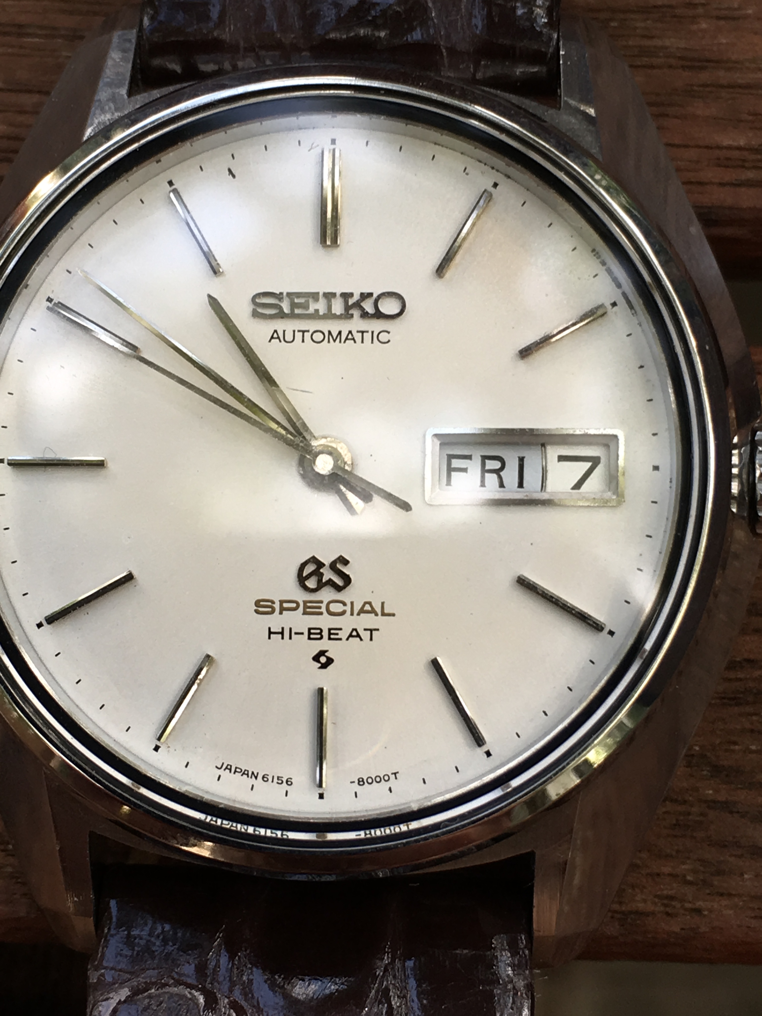SOLD - REDUCED 1970 Grand Seiko 6156-8000 Special Hi-Beat | Omega Forums