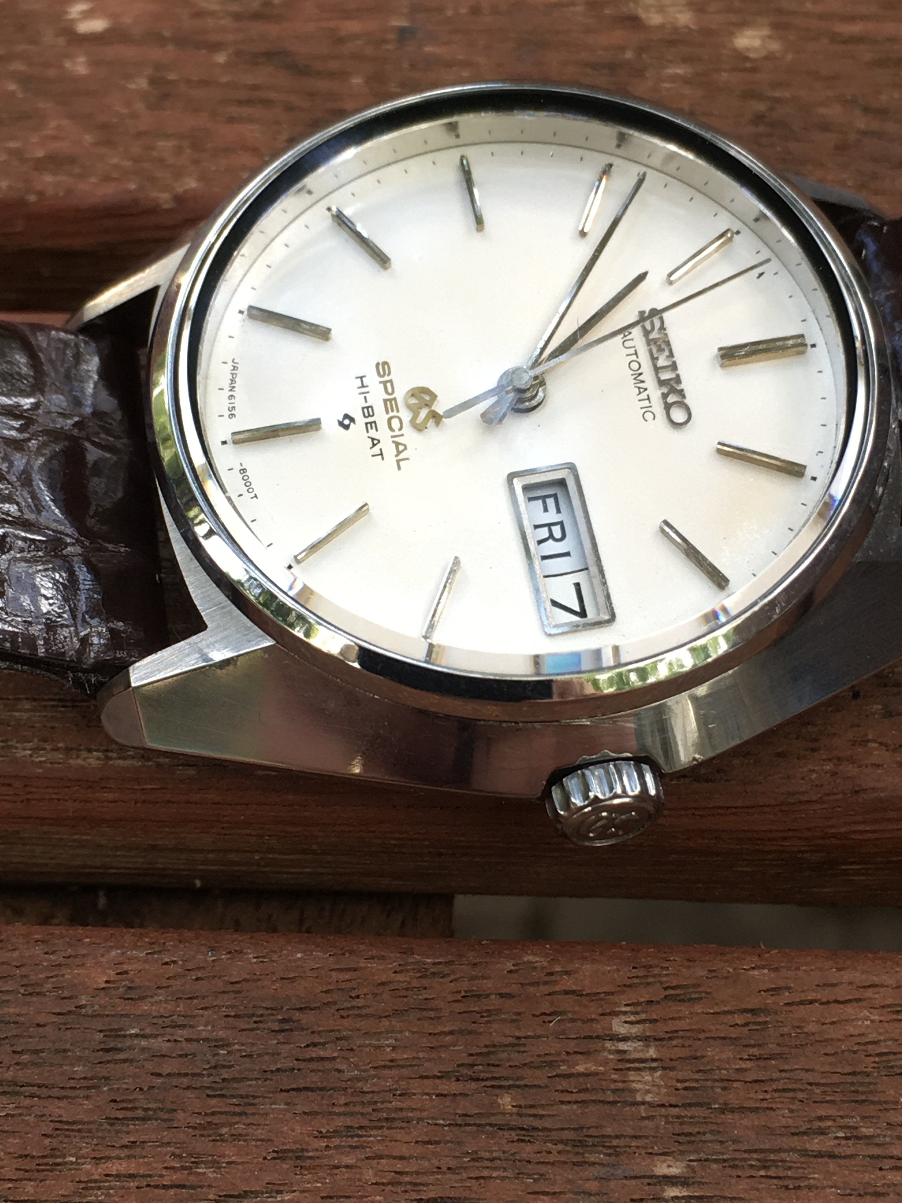 SOLD - REDUCED 1970 Grand Seiko 6156-8000 Special Hi-Beat | Omega Forums