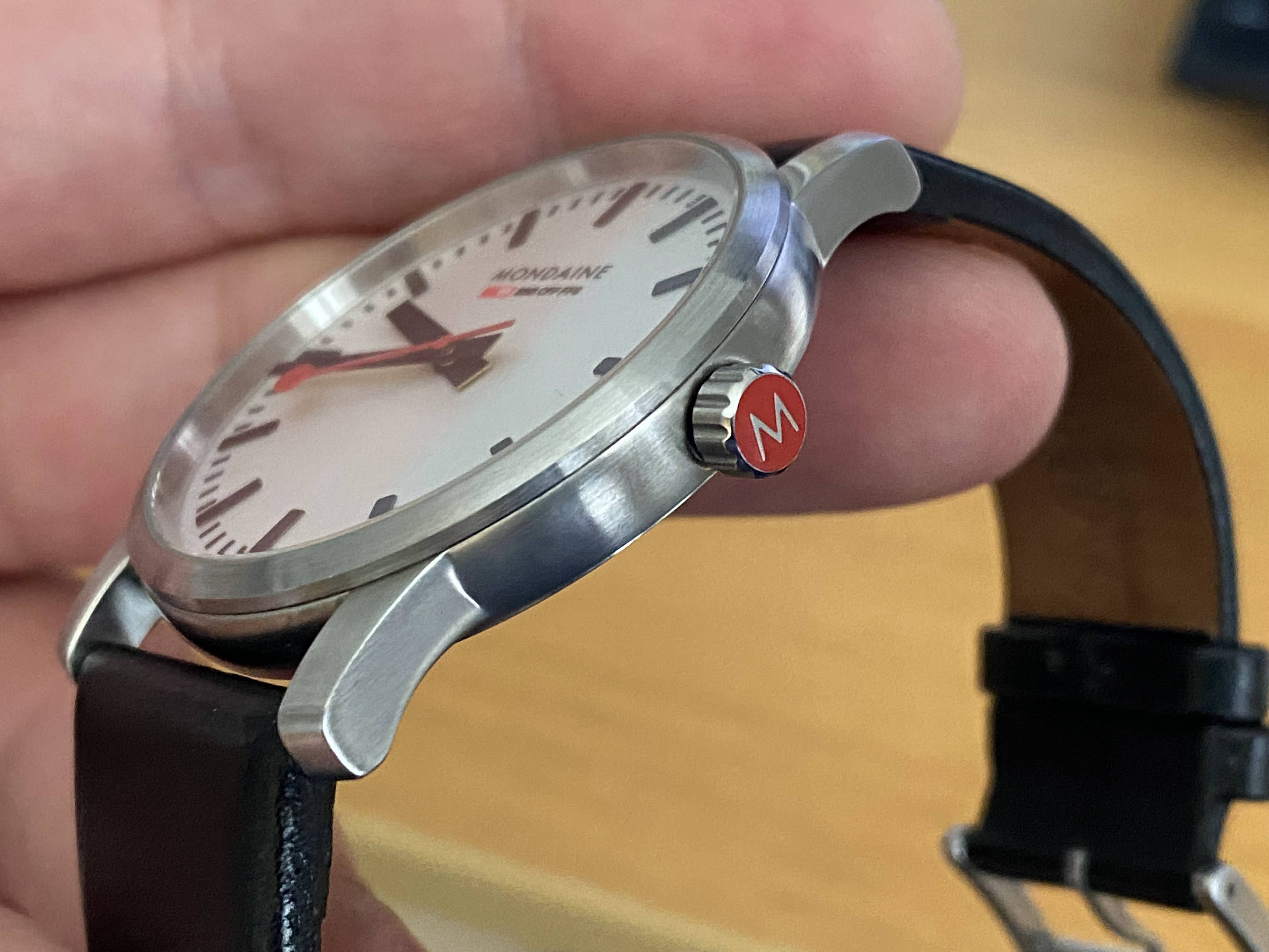 Handwound Mondaine A112.30353.16SBB short review | Omega Watch Forums