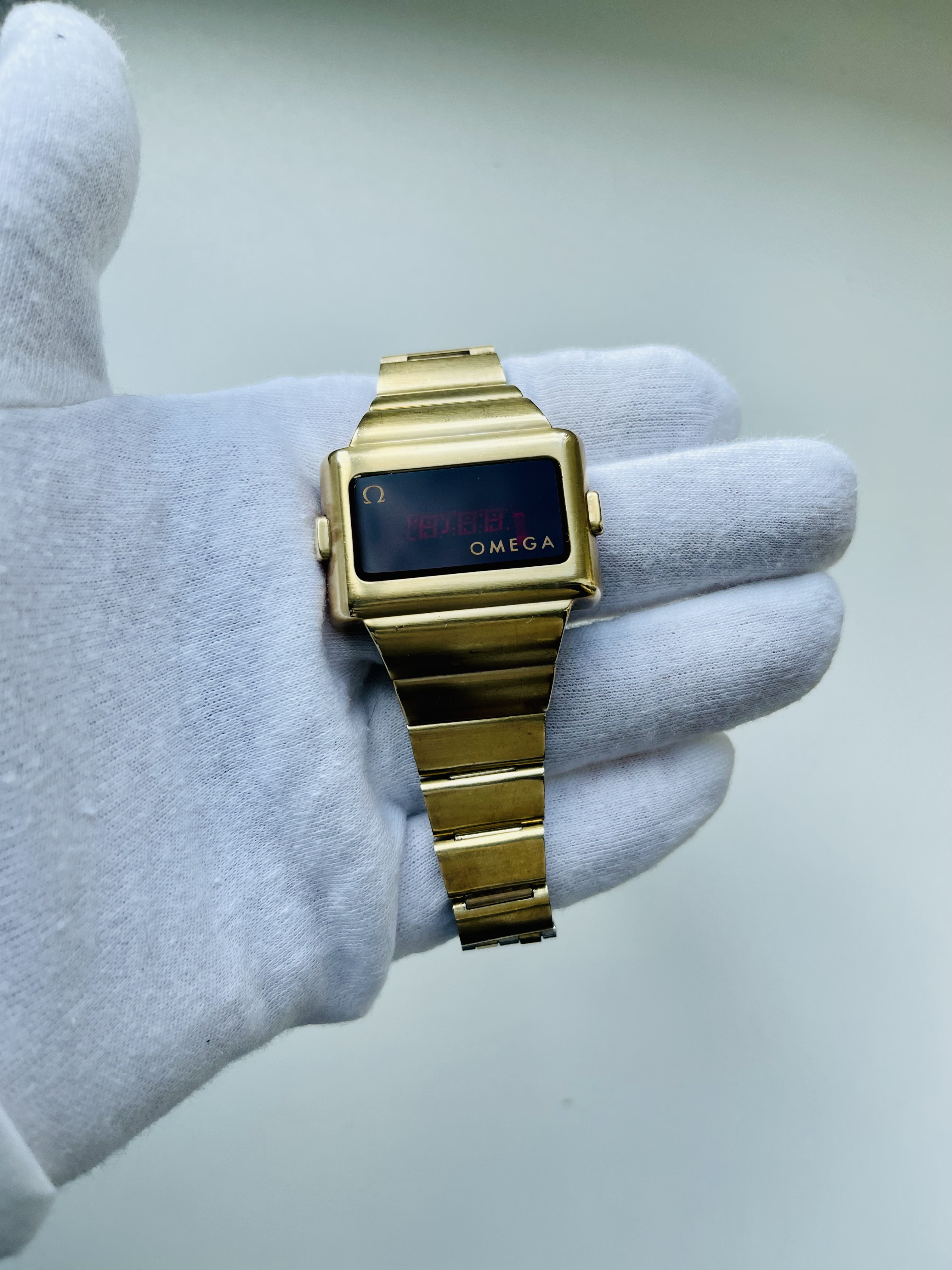 SOLD Omega Time Computer 2 Gold TC2 Ref. 196.0039