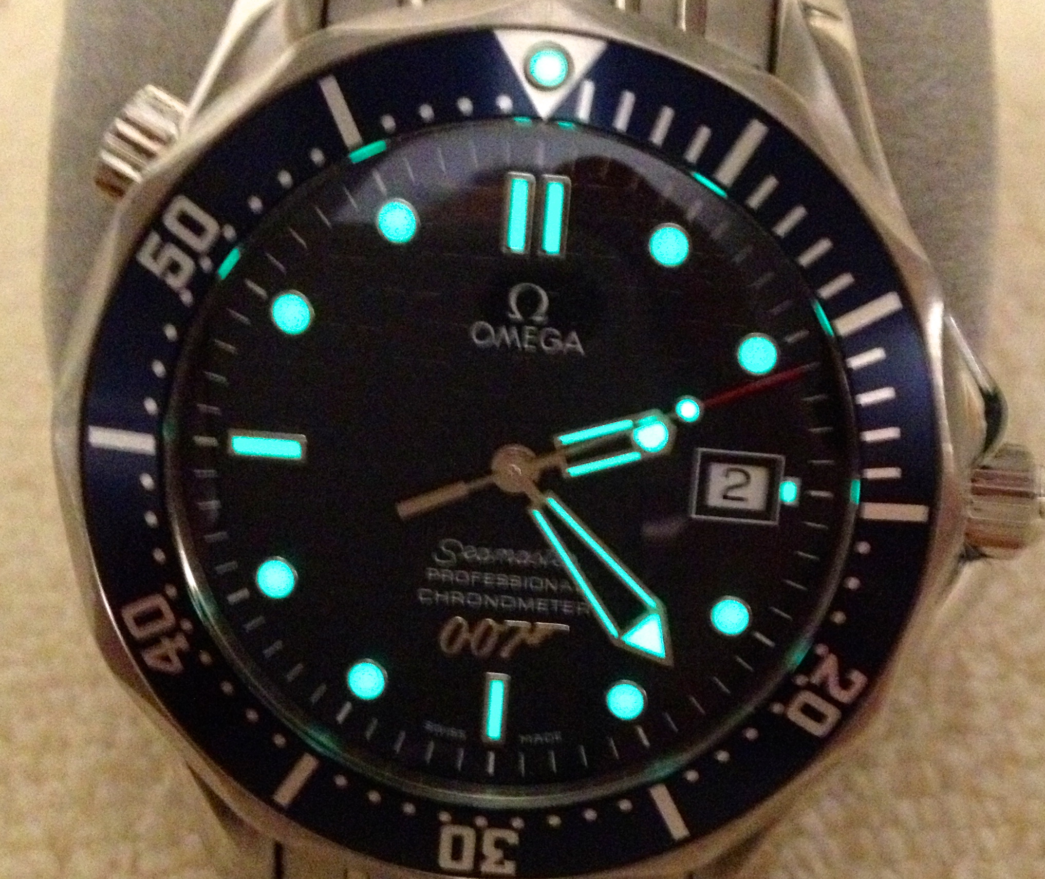 omega james bond 40th anniversary watch