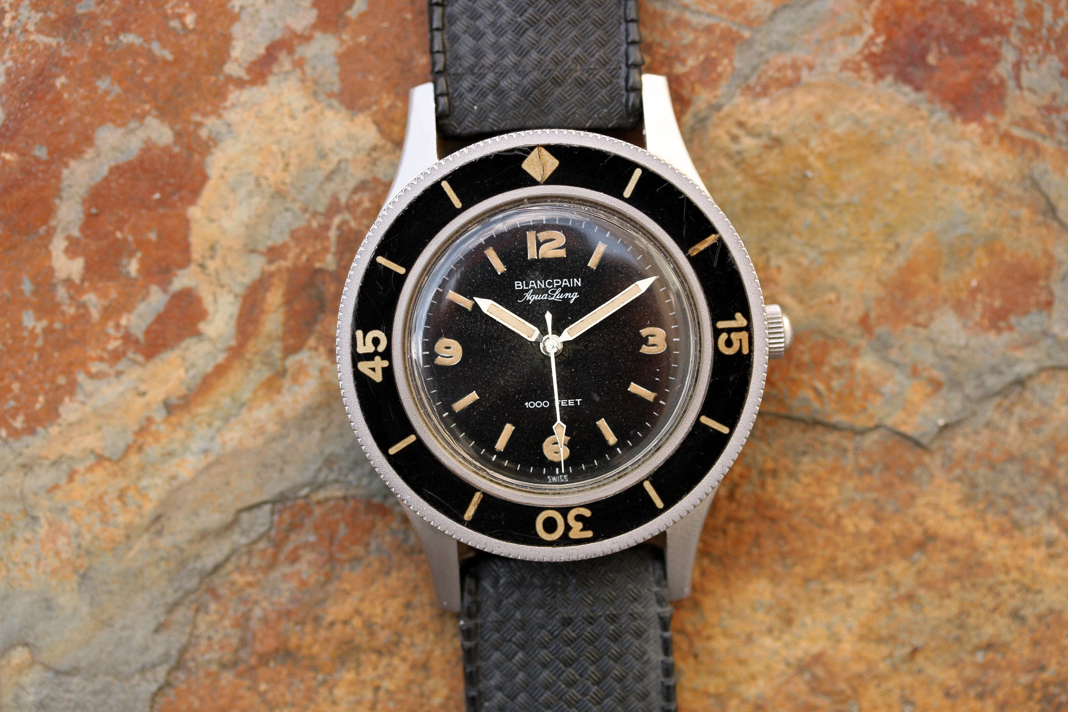 blancpain fifty fathoms aqualung for sale