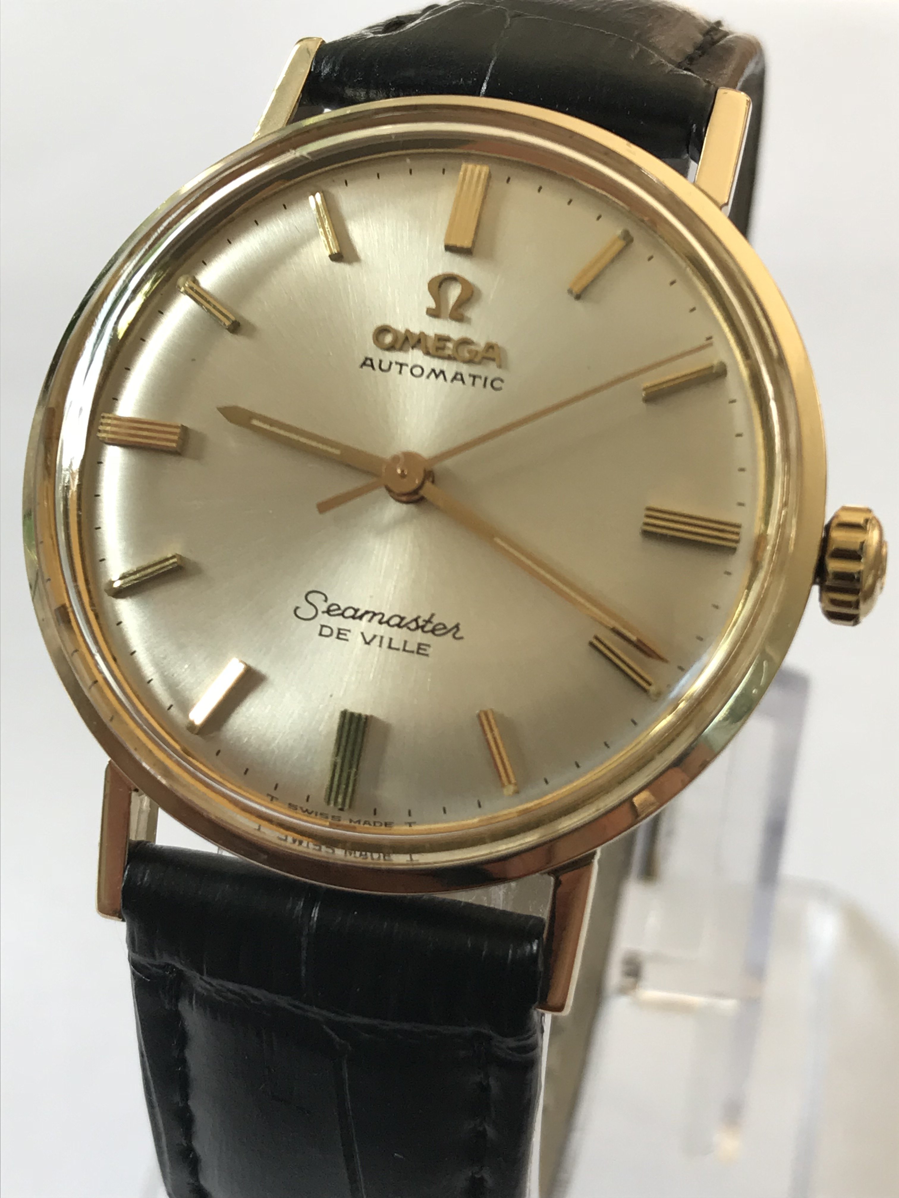 Sold Rare Vintage Omega Seamaster Deville Automatic Gold Watch Very Good Condition Omega Forums