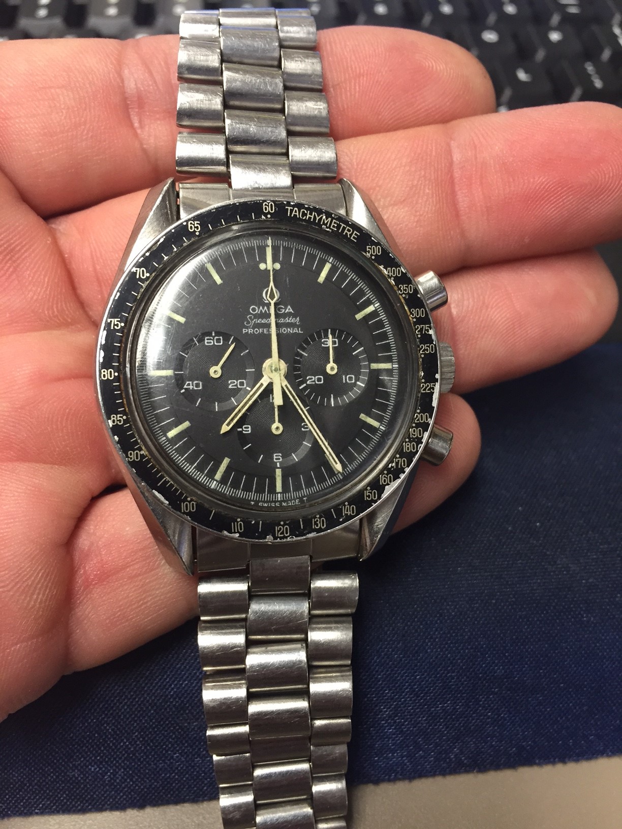 omega moon watch 1969 for sale