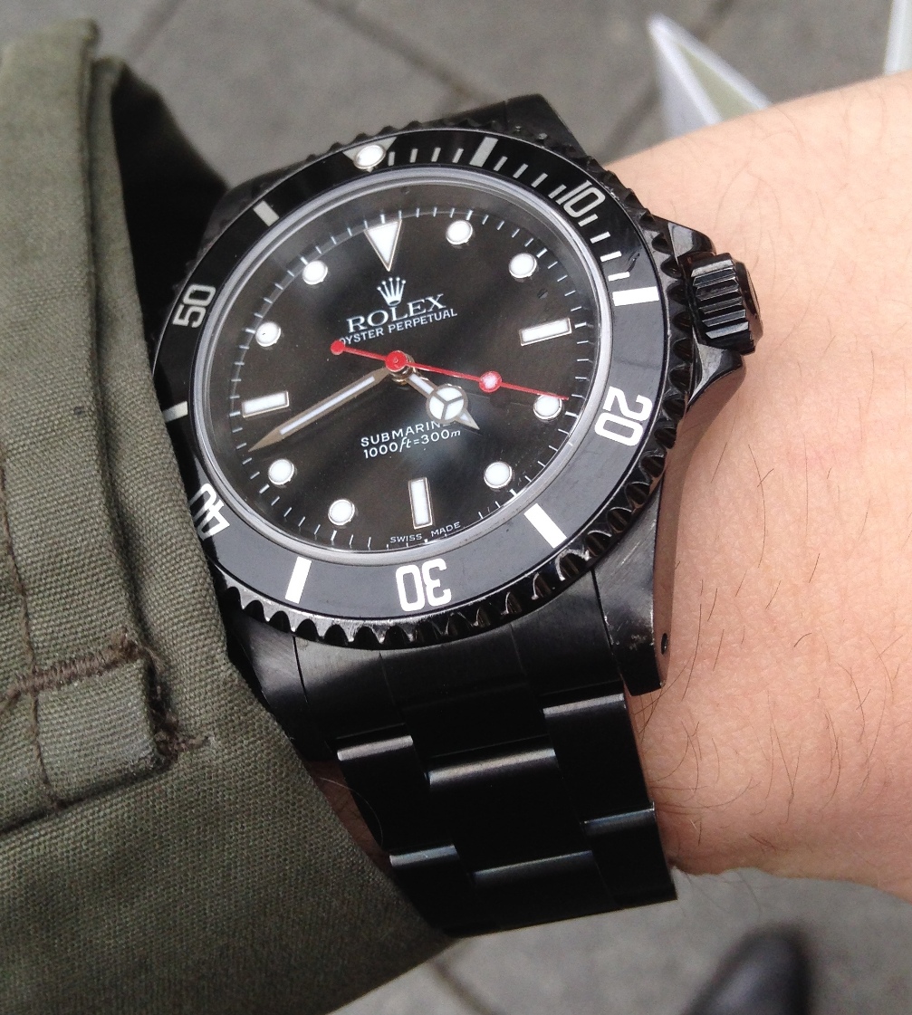 rolex pvd coating cost