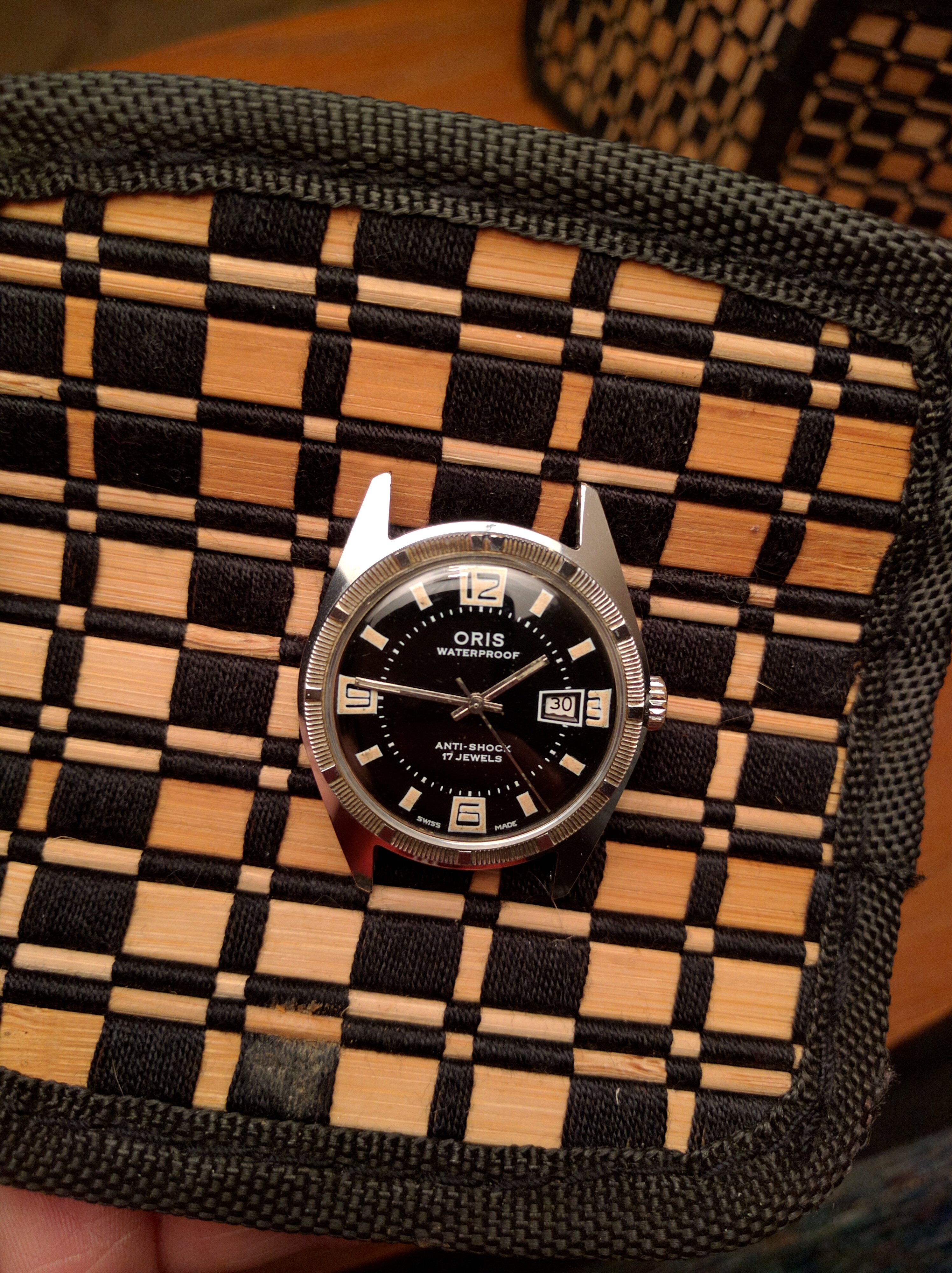 vintage oris diver