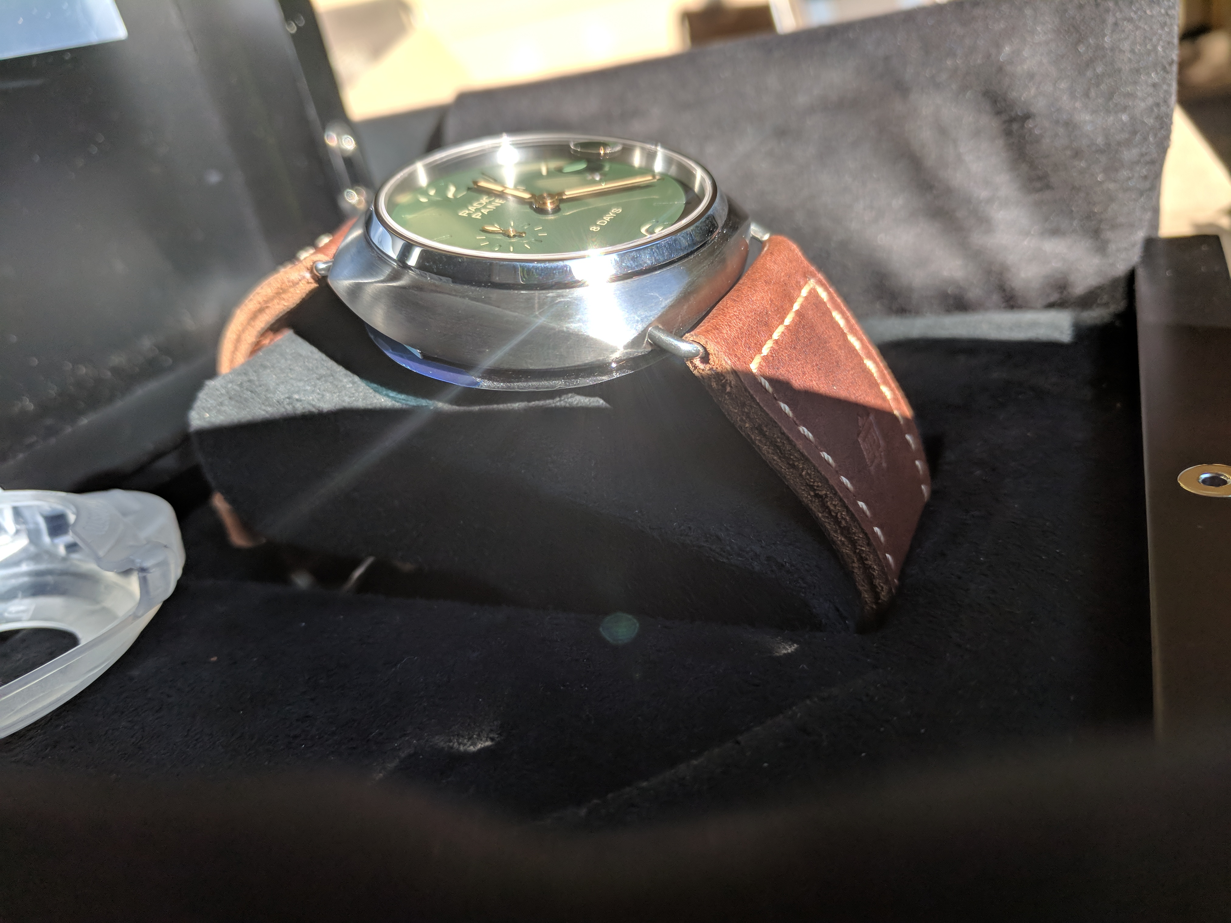 FS BNIB Panerai 735 Green Dial Limited Edition Radiomir Omega