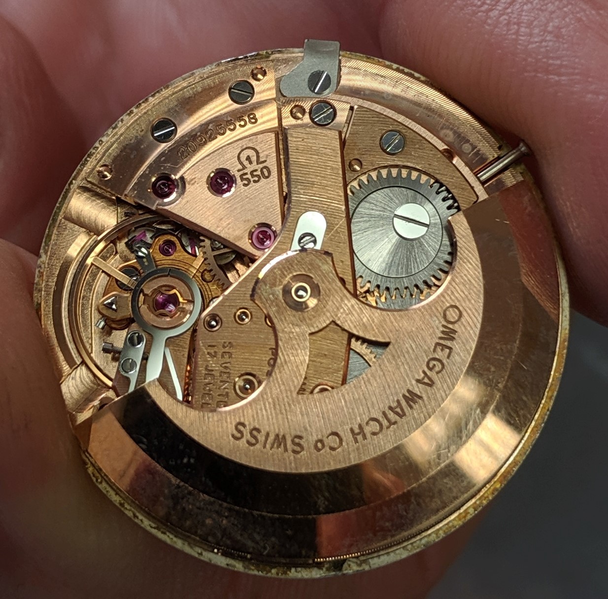 omega 550 movement