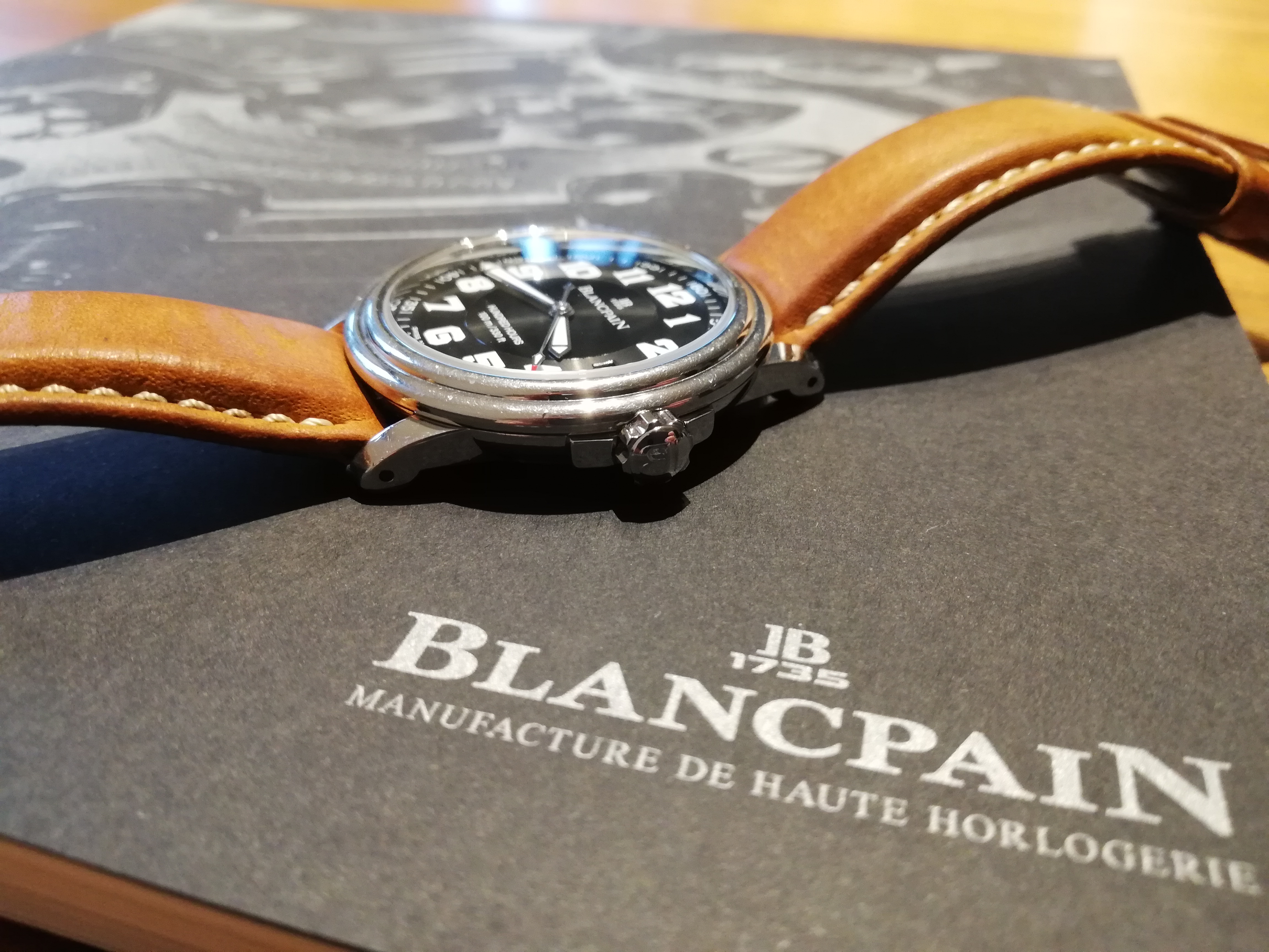 SOLD Blancpain Leman 2100 Military Dial Serviced Omega Forums