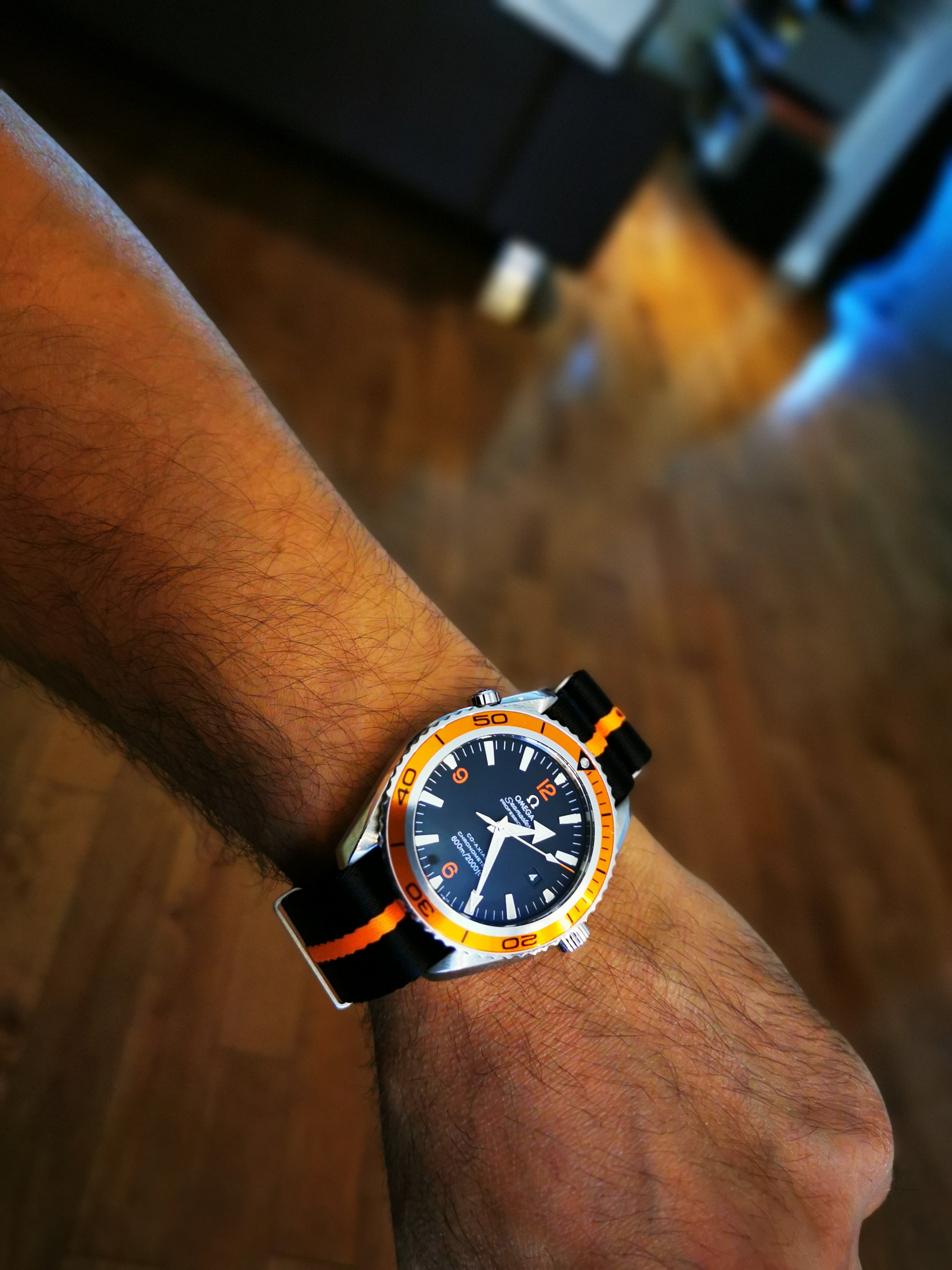 Planet ocean nato on sale strap