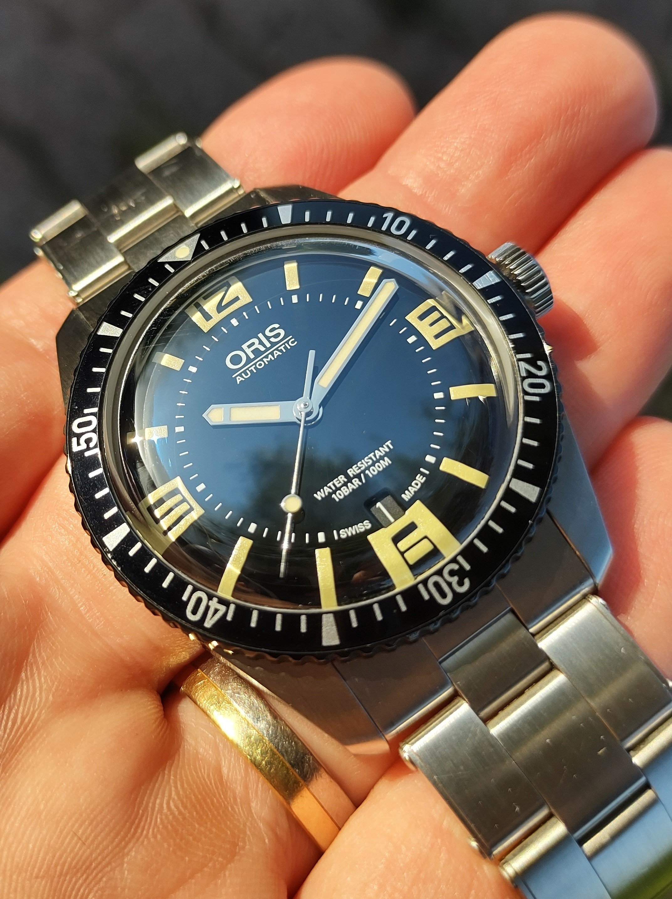 SOLD Oris Divers Sixty Five First Generation Omega Forums