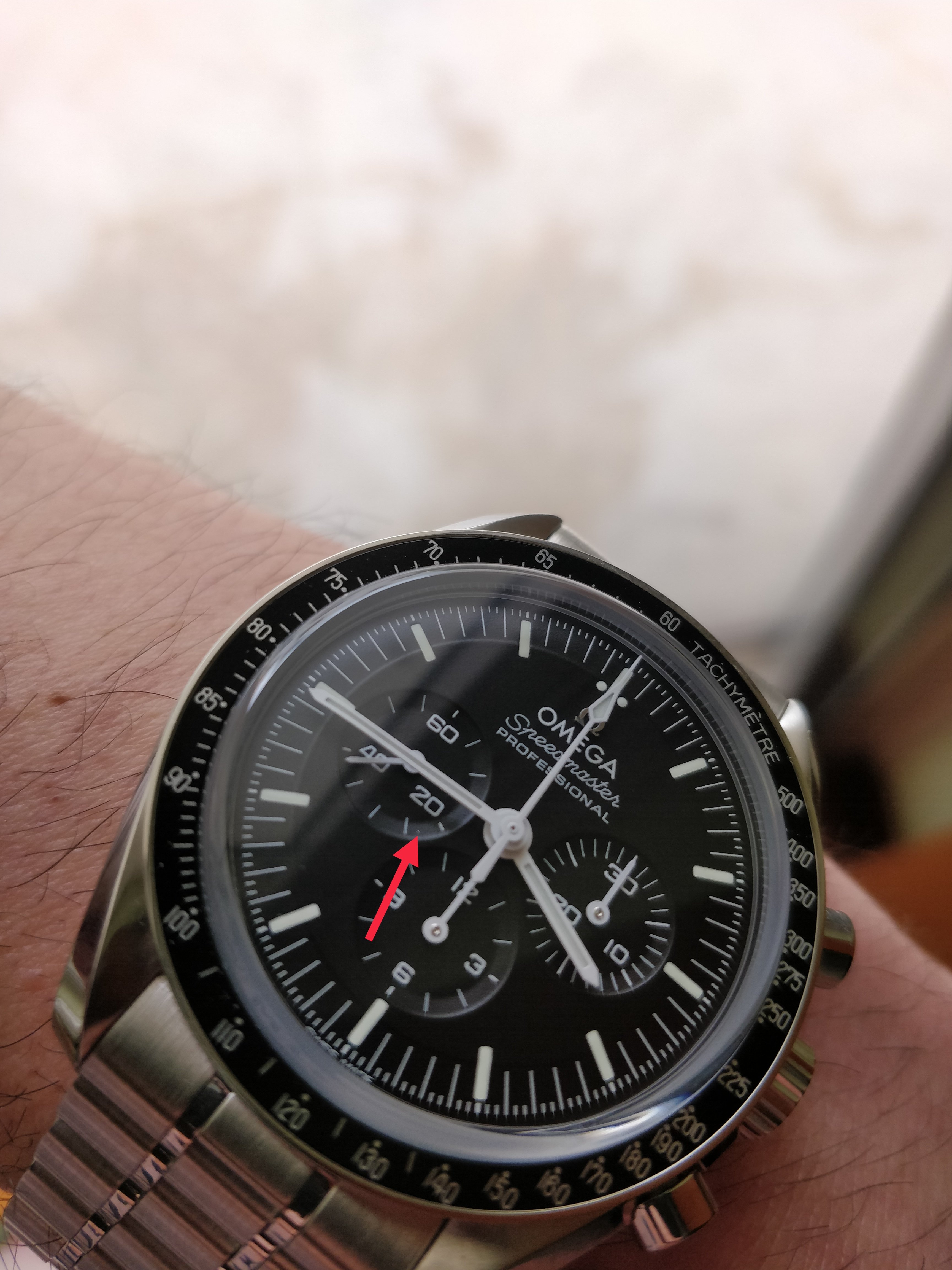 New speedmaster 3861 SS. Quality control issues. Omega Watch Forums