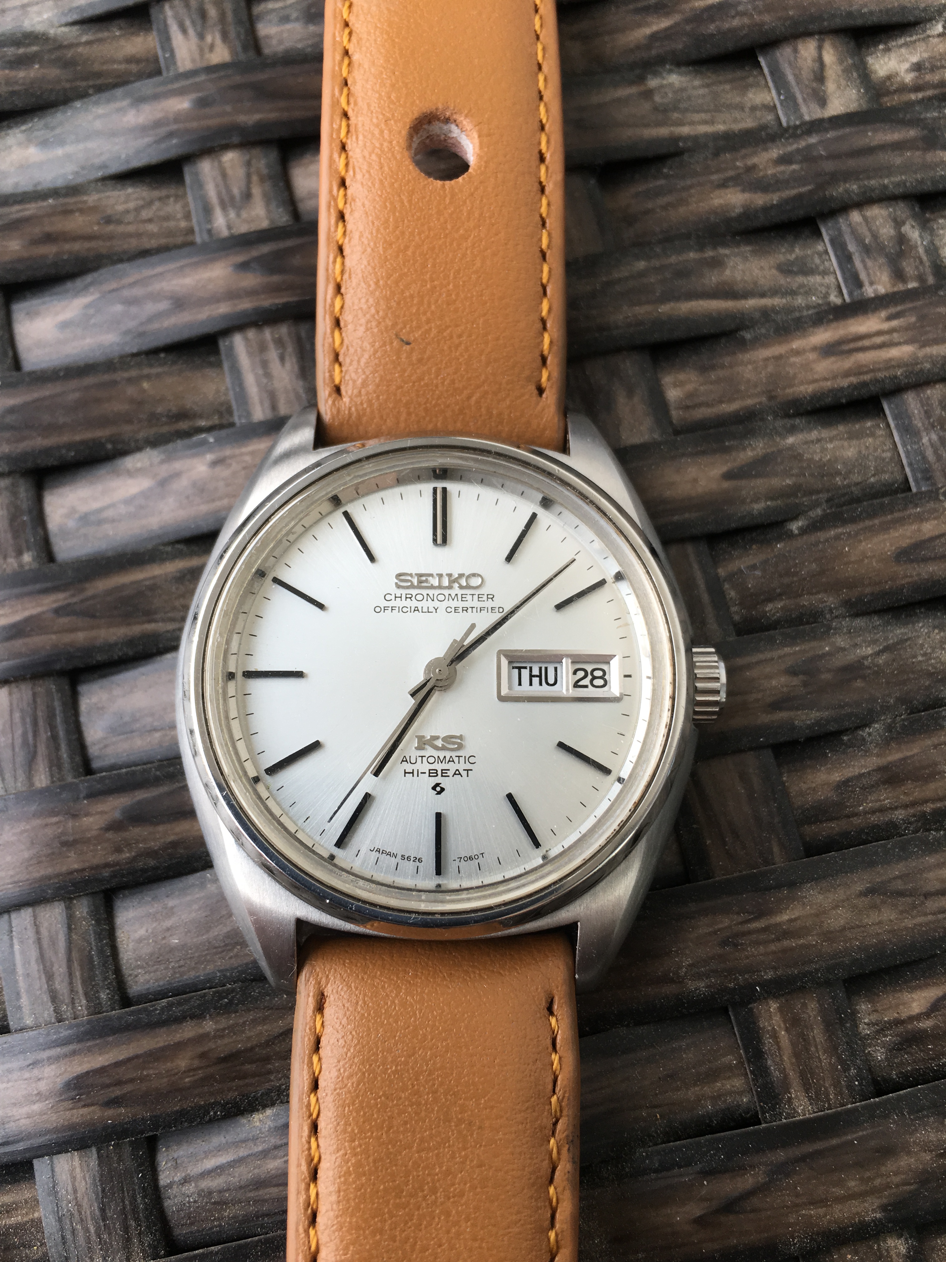 SOLD - 1970 King Seiko 5626-7060 Officially Certified Chronometer