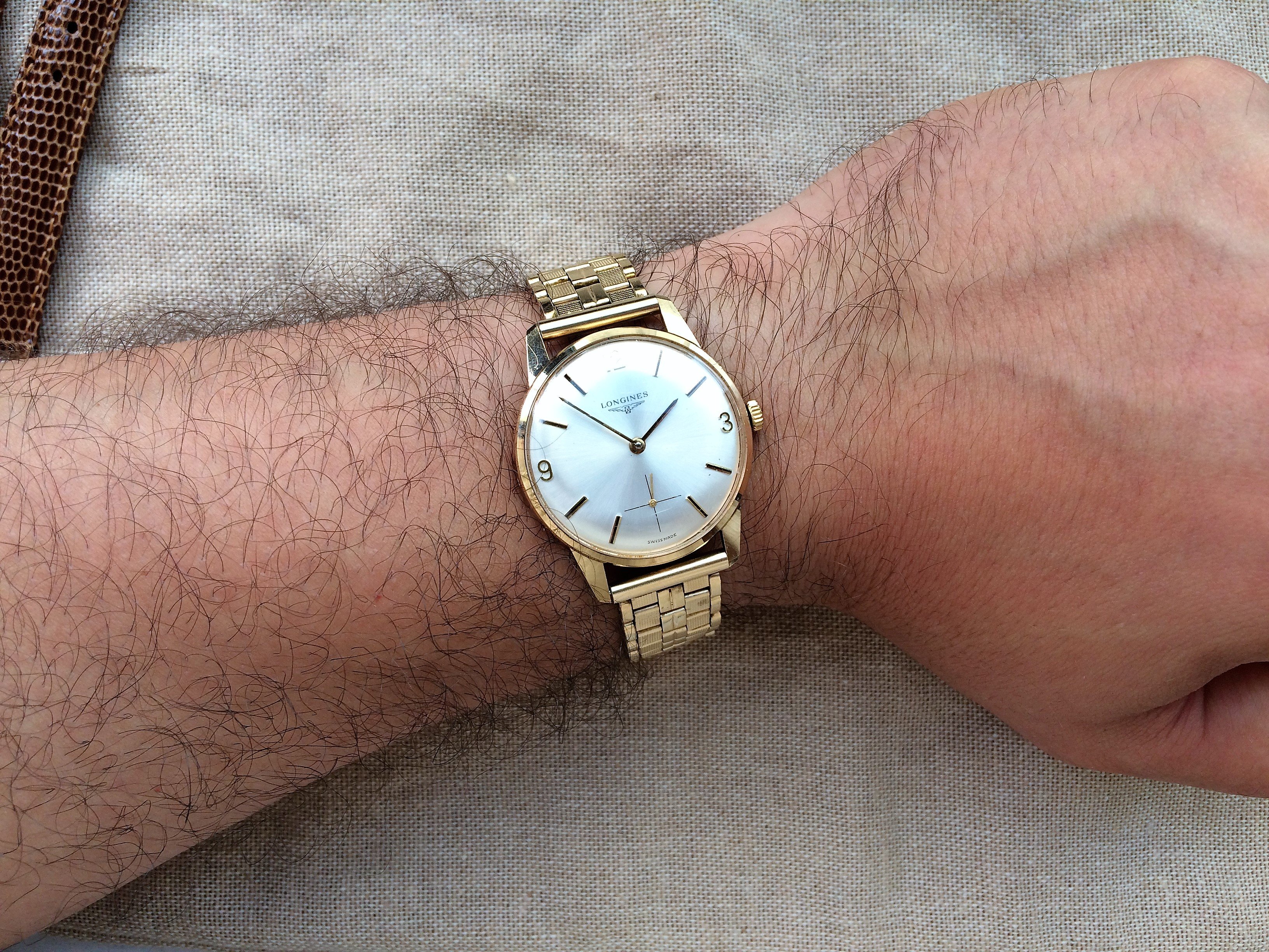 SOLD 9K Gold Longines Vintage Cal. 6922 from 1977 Manual Wind