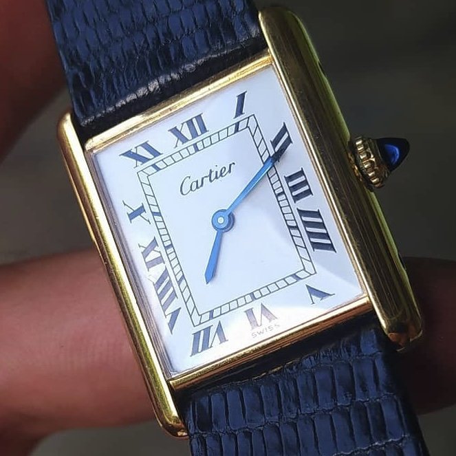 Cartier Tank Louis Ref. 15705 Early 1970s Pre Must Omega Forums