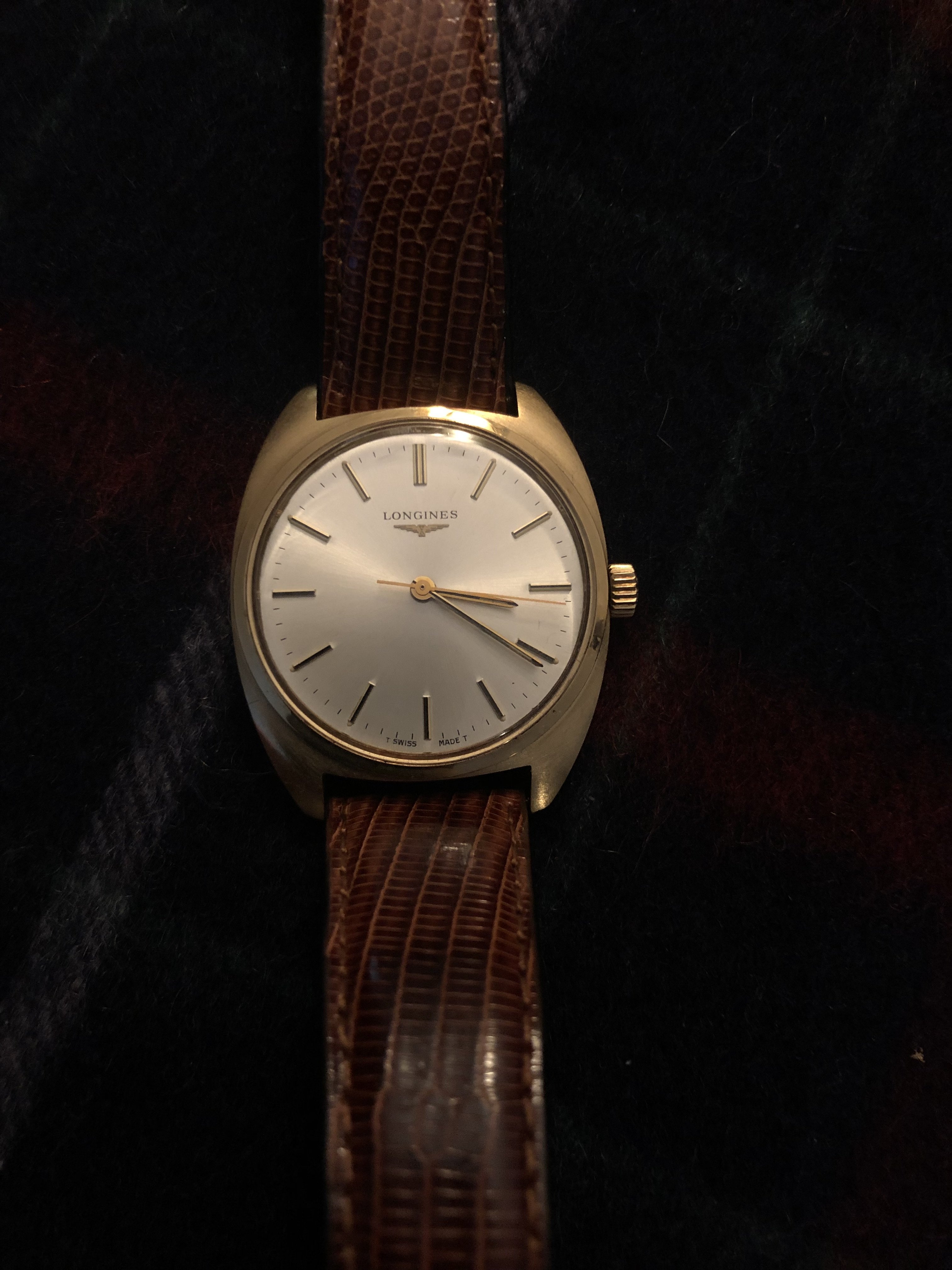 WITHDRAWN 70s Longines Ref. 1587 1 Cal. 6942 Gold Plated Watch WTT Omega Watch Forums