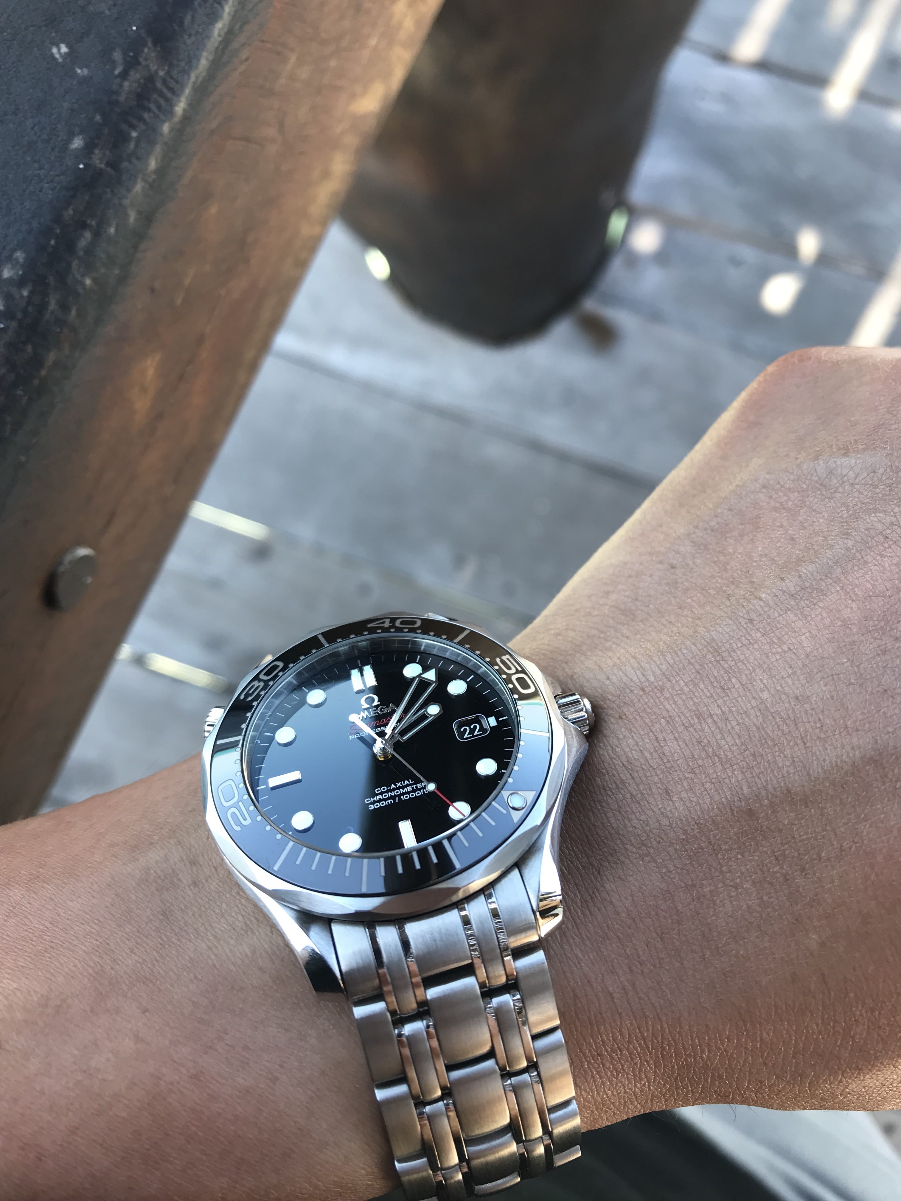 Stainless Steel Omega Seamaster 300m 2015 Omega Seamaster Diver