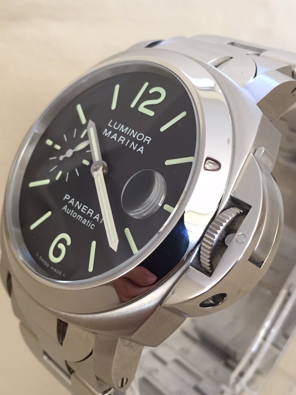 SOLD Panerai Pam 220 Luminor Marina NOS 44mm rare I series 50