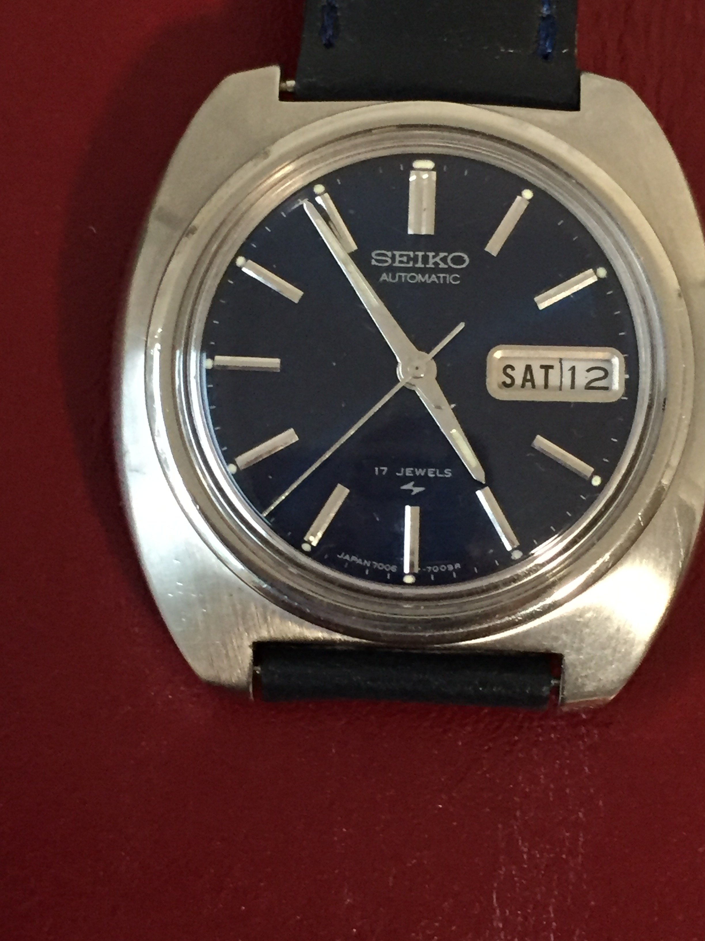 FS - April 1973 Seiko 7006-7007 Chunky Funky All Steel Case $129 | Omega  Forums