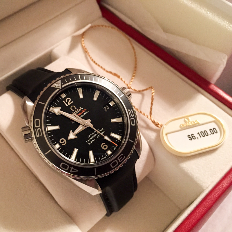 omega planet ocean 8500