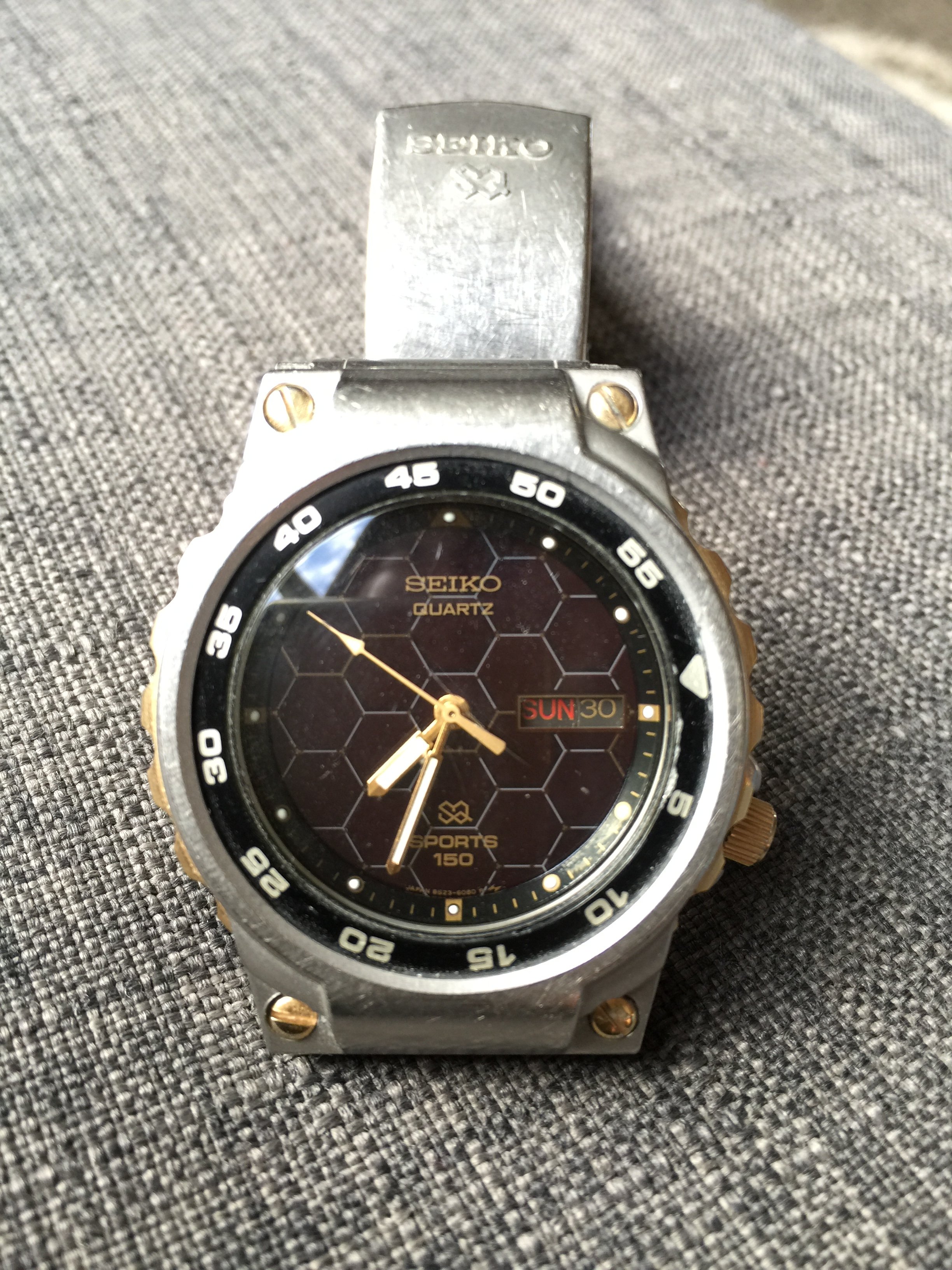 Ancient Seiko Sports 150 in need of repair | Omega Forums