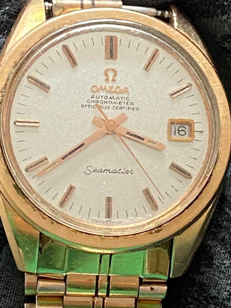 Omega Seamaster 1970 s Rose Gold Omega Watch Forums