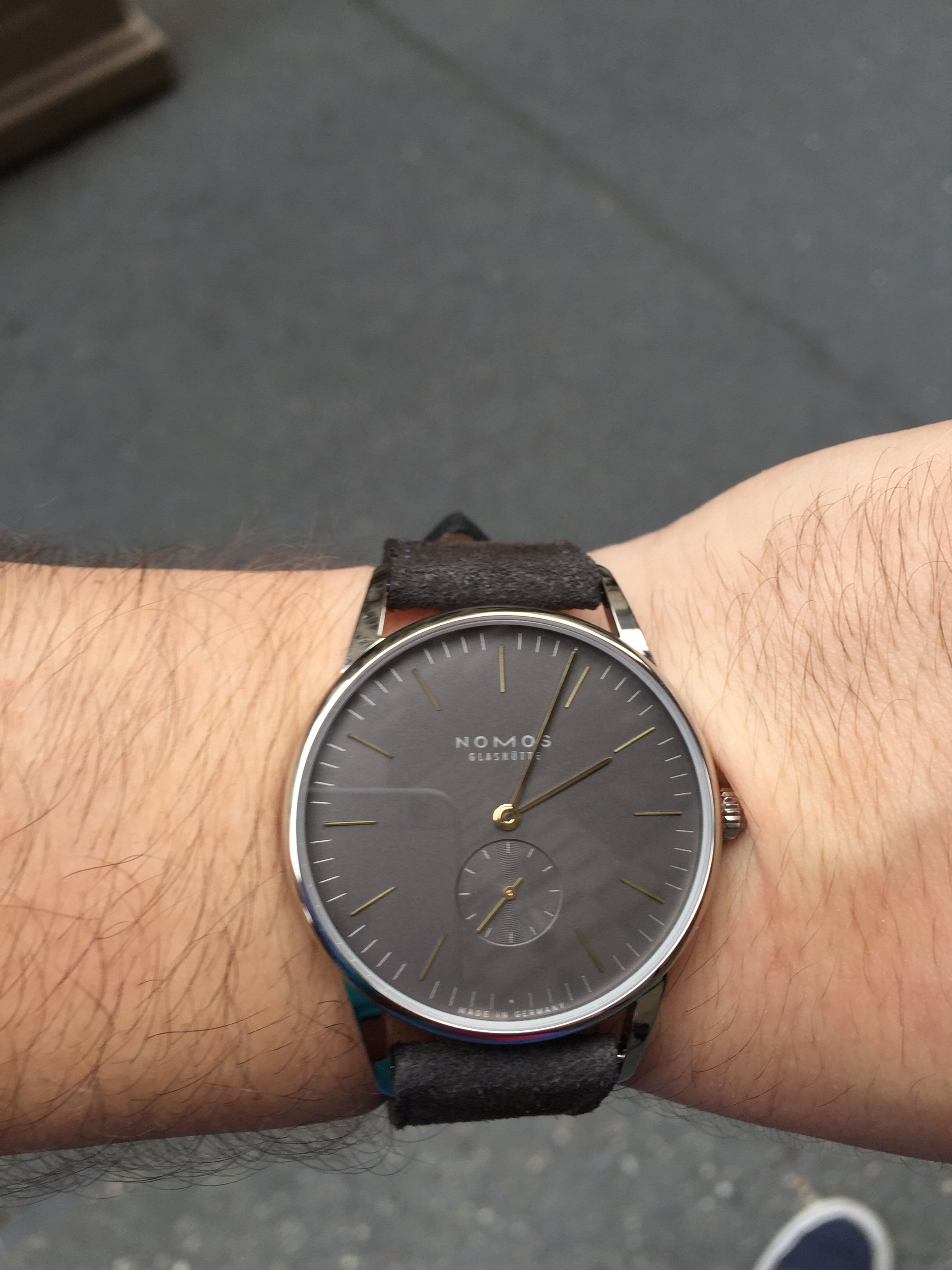 Incoming-Nomos Orion(1989) 38mm | Omega Forums