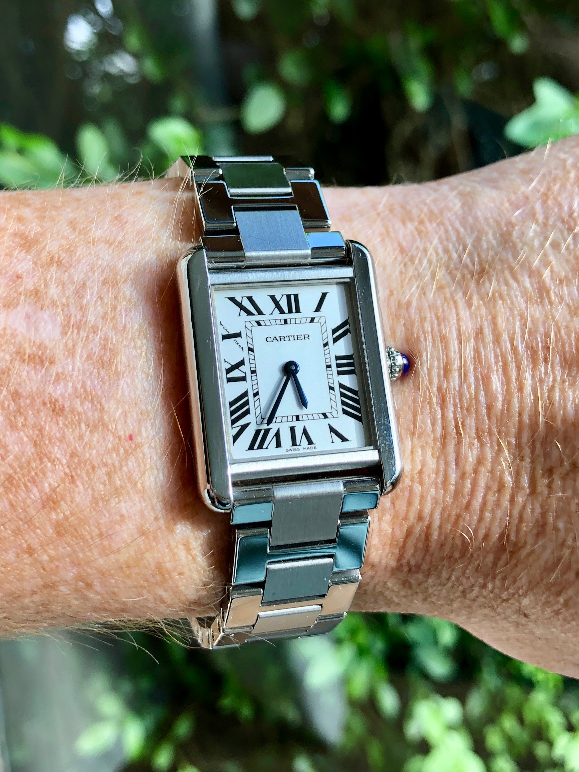 SOLD - Cartier Tank Solo 3170 | Omega 