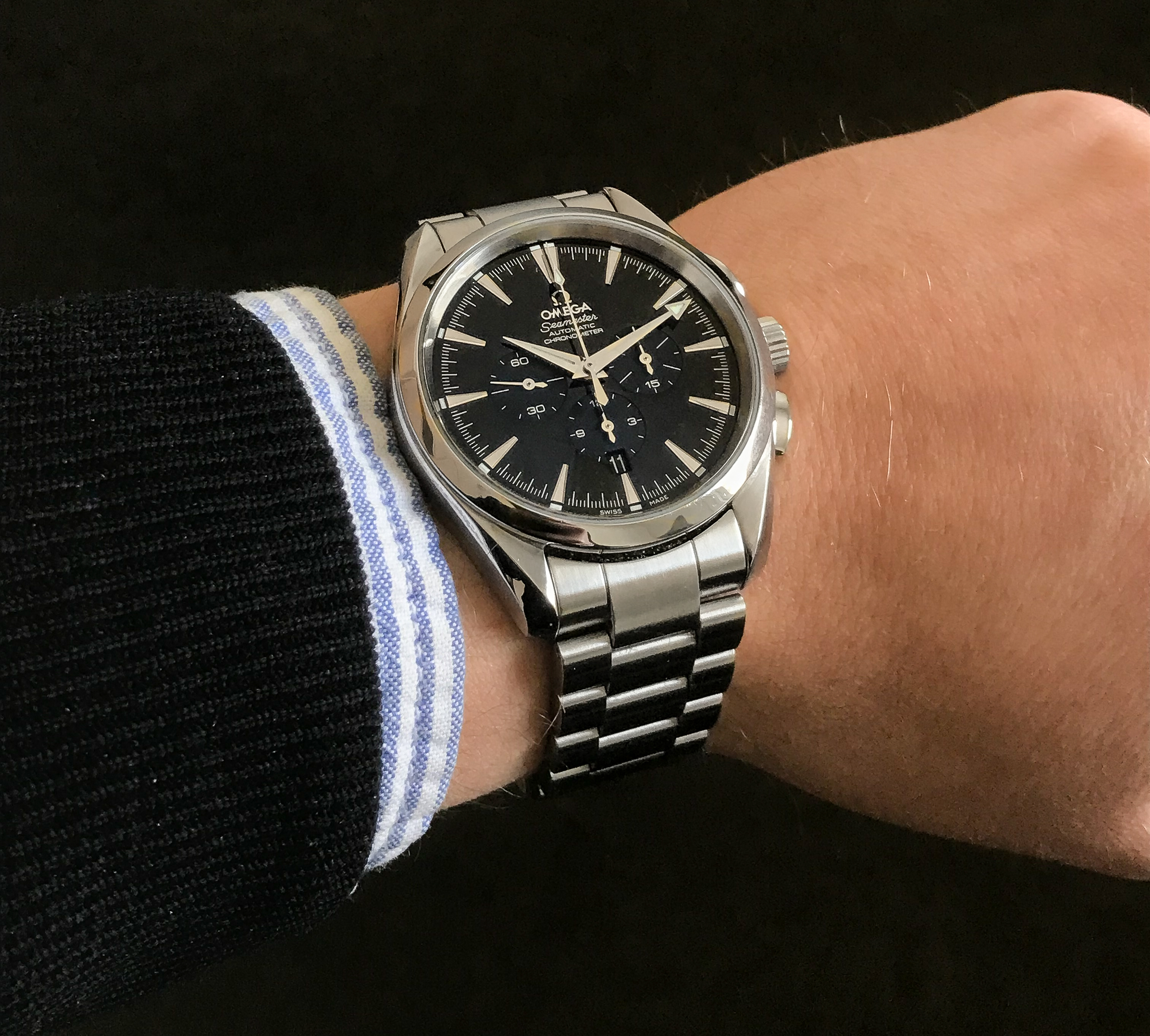 SOLD New Price Omega Seamaster Aqua Terra Chronograph reference 2512.50.00 Lowered price Omega Watch Forums