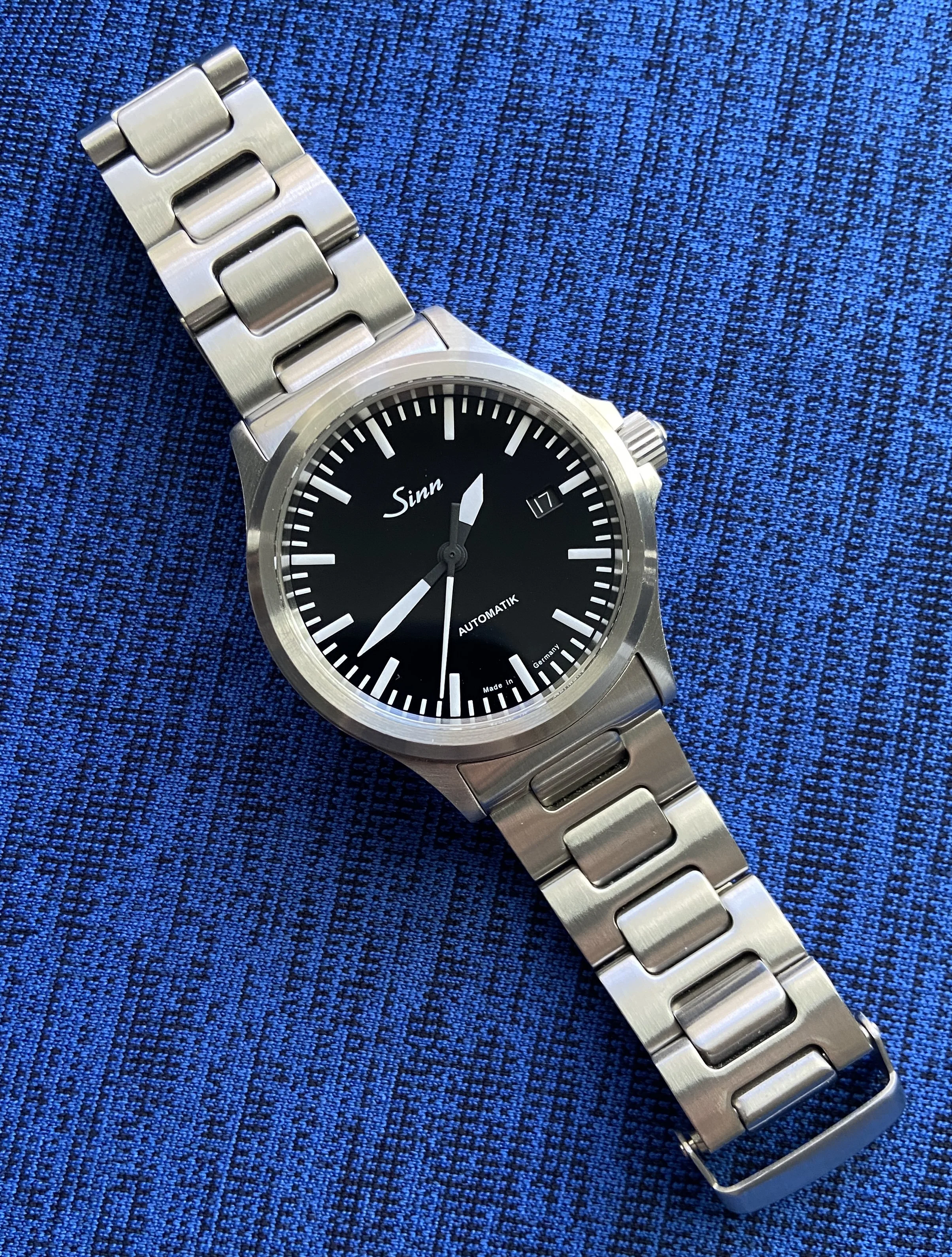 SOLD Sinn 556i On H Link Bracelet Omega Watch Forums