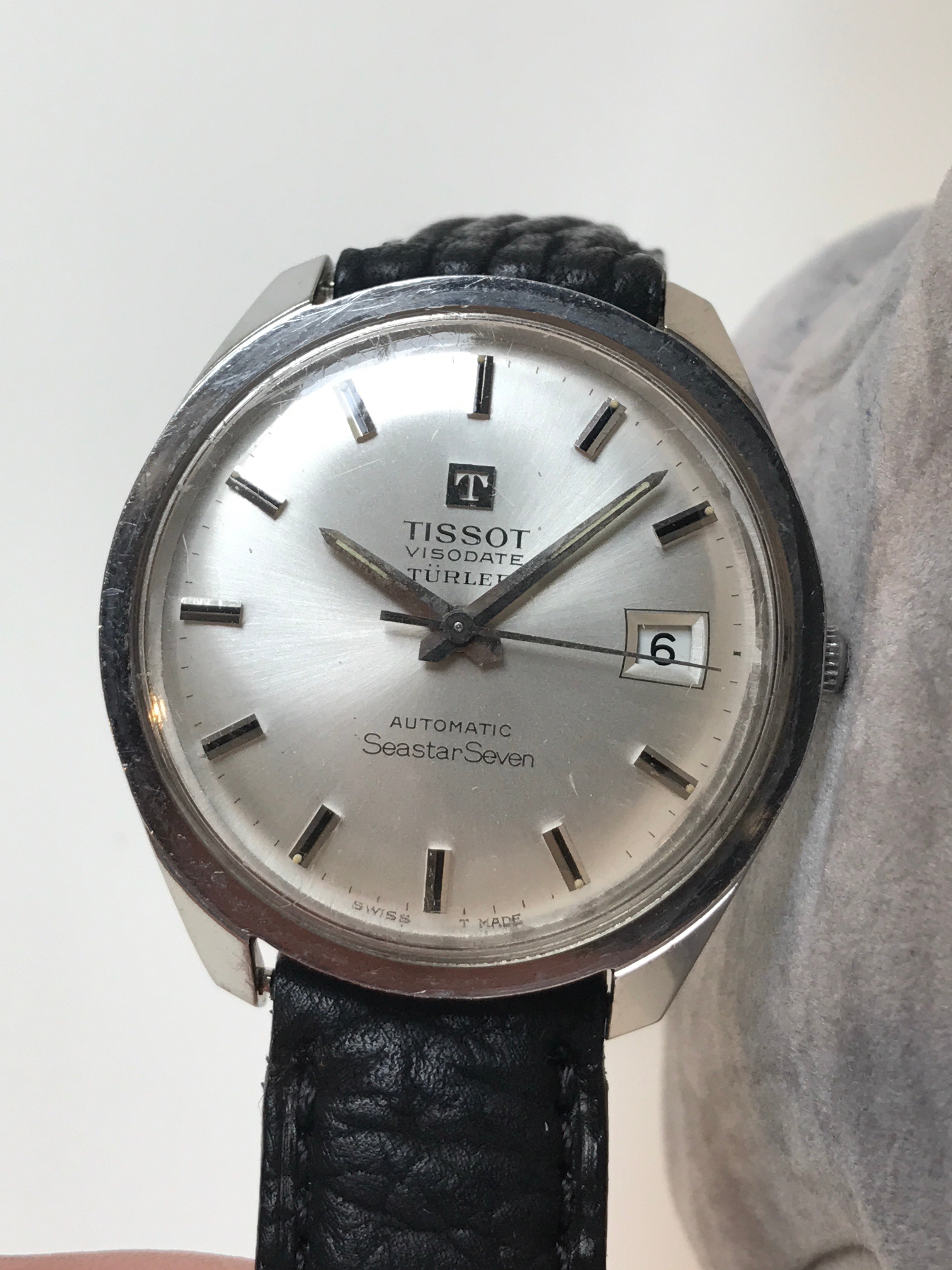 OHPF Tissot Visodate Seastar Seven Turler Dial 175 USD