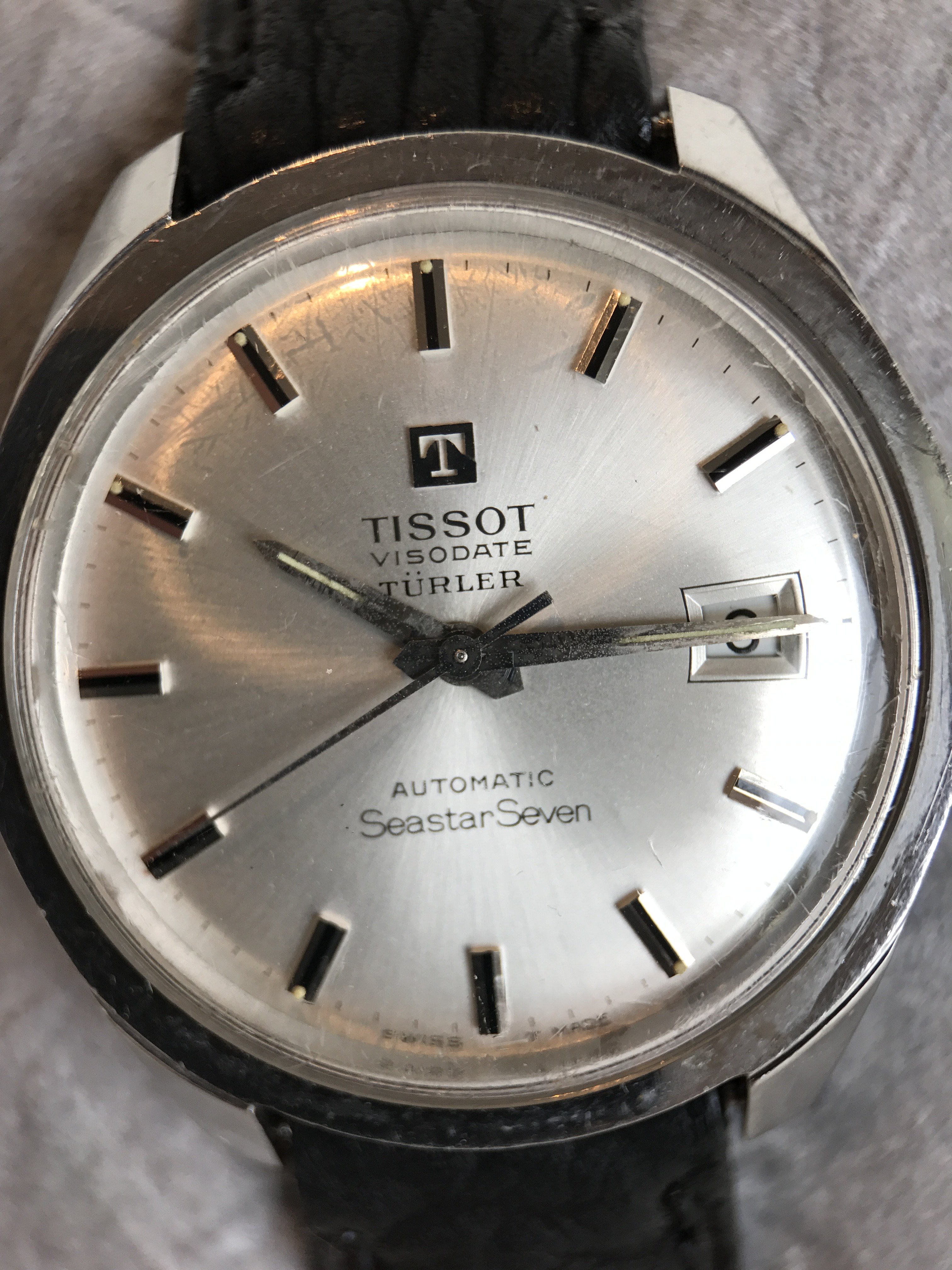 OHPF Tissot Visodate Seastar Seven Turler Dial 175 USD