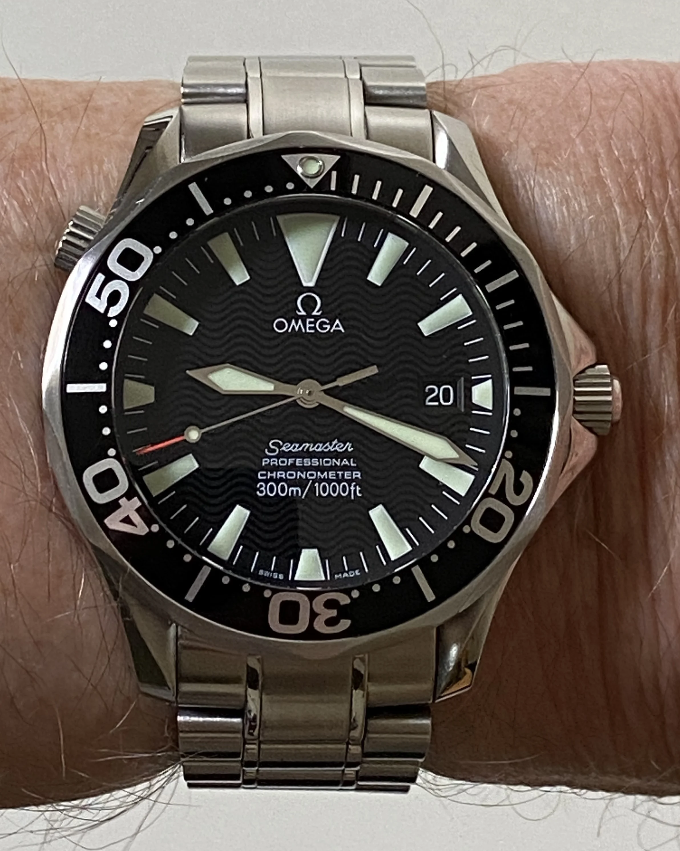 SOLD Omega Seamaster 2254.50 Peter Blake In Excellent Condition Omega Watch Forums