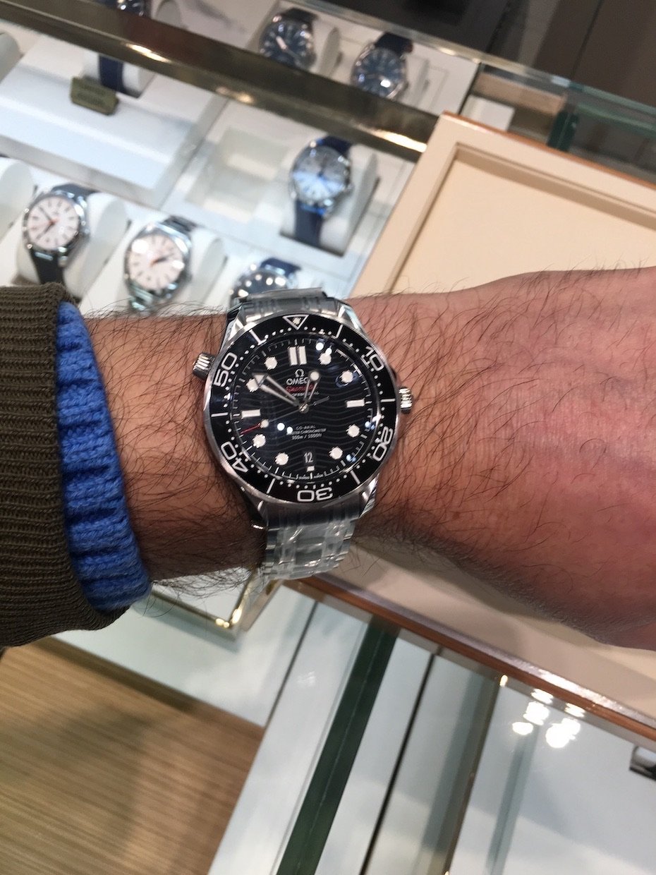 Is a Seamaster 300 too big for me Omega Forums