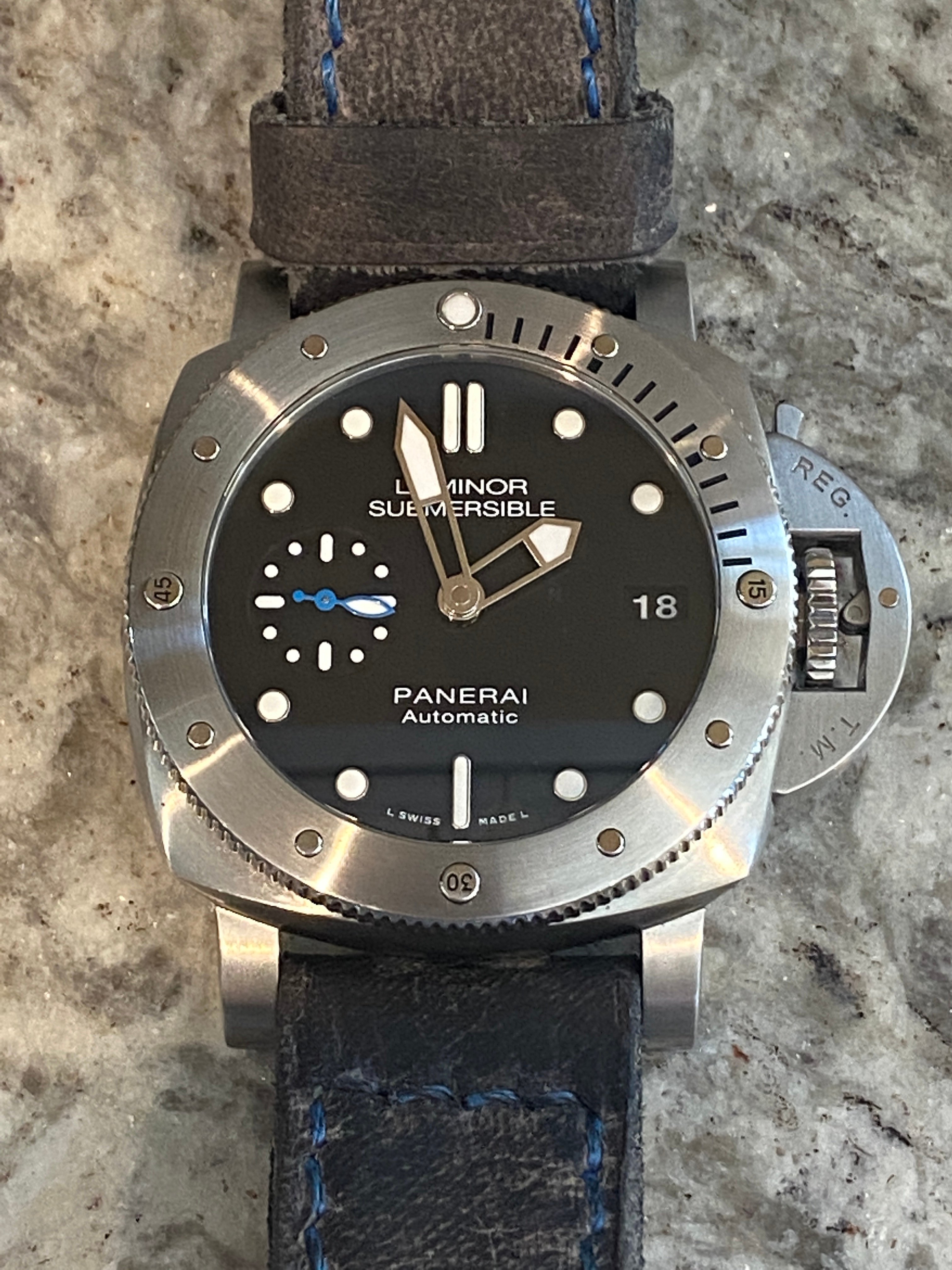 Withdrawn Panerai Luminor Submersible PAM 682 42mm Omega Forums