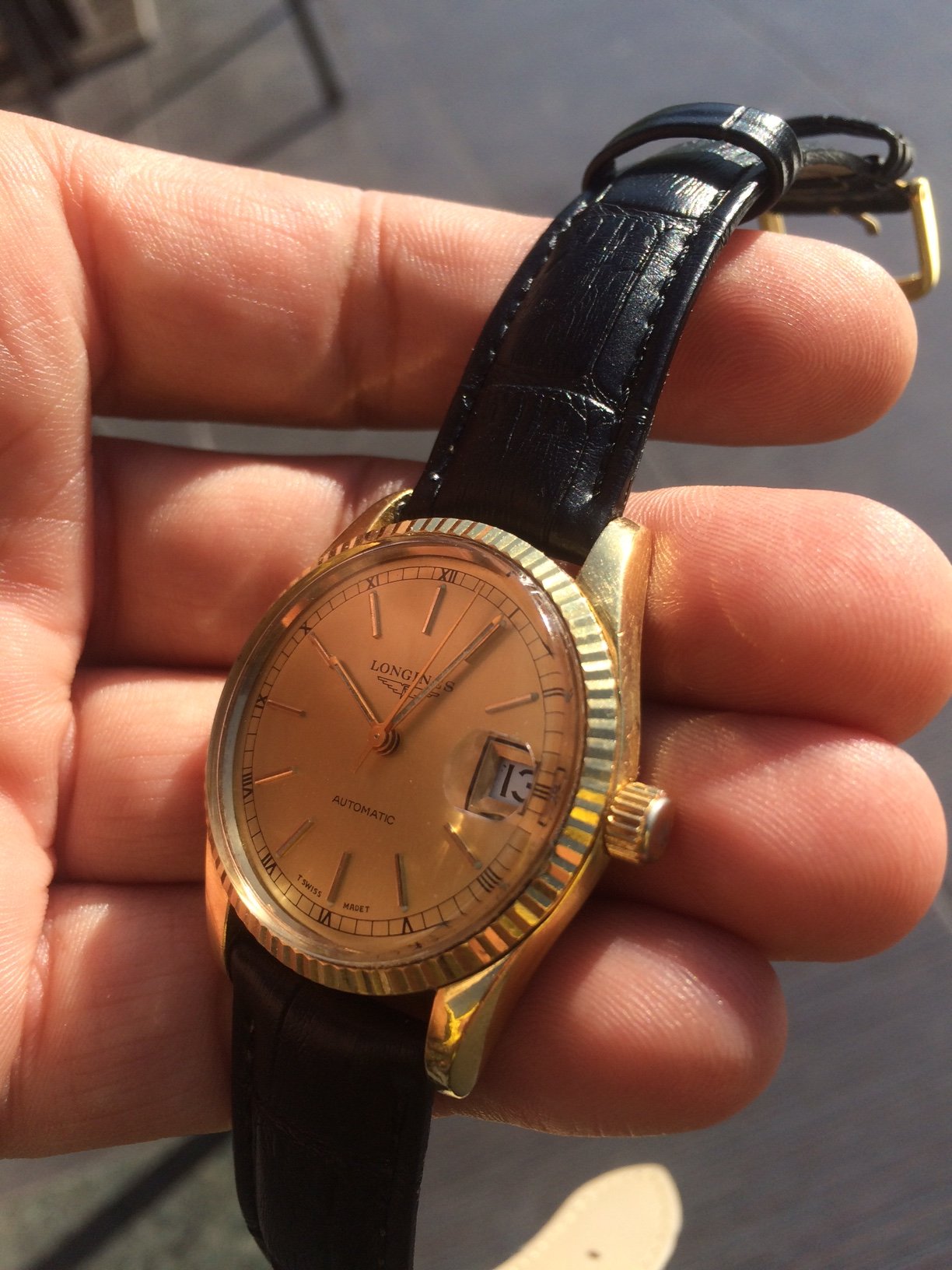 Longines 18 k Oyster look like need an help Omega Forums